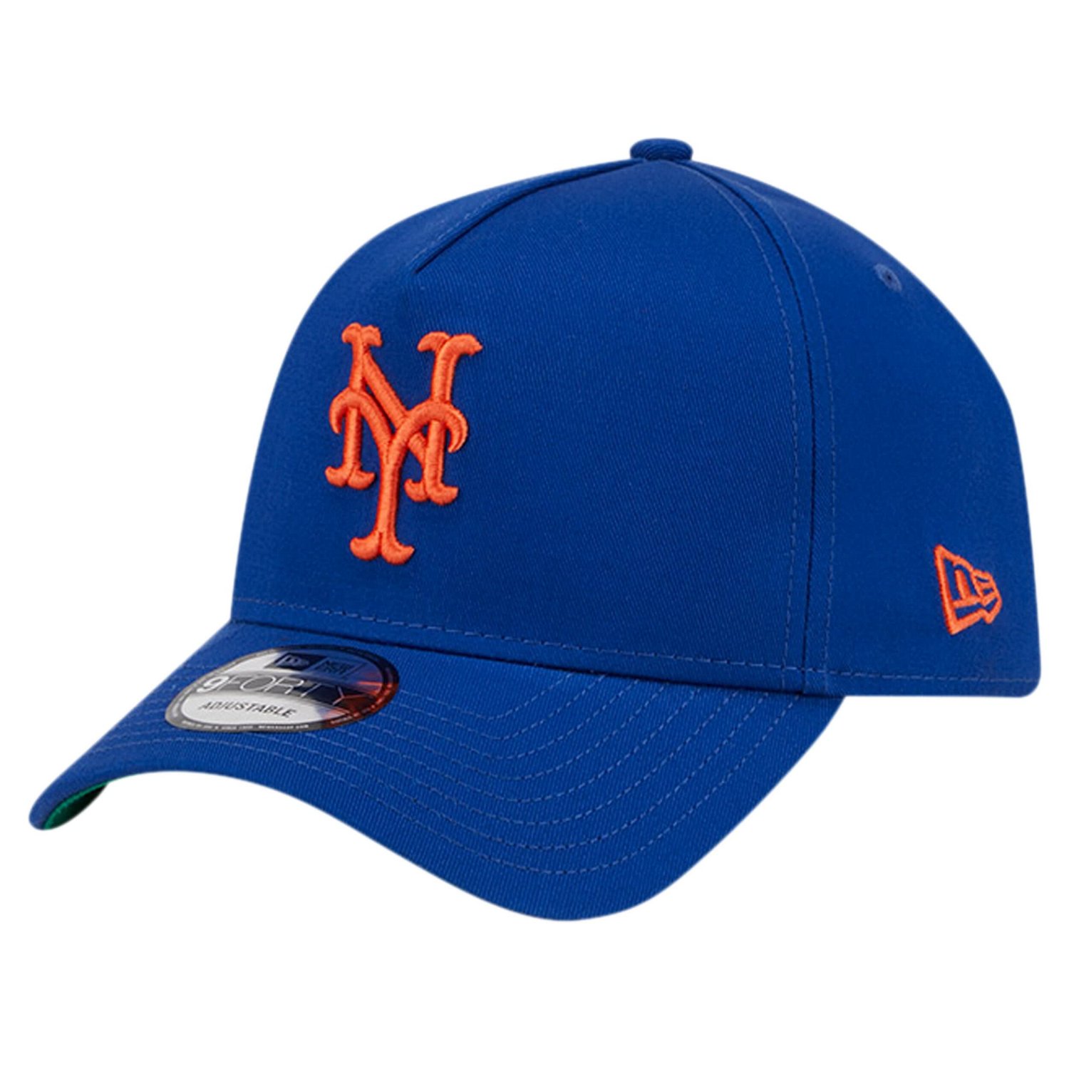 New Era New York Mets Team Color A-Frame 9FORTY Adjustable Hat