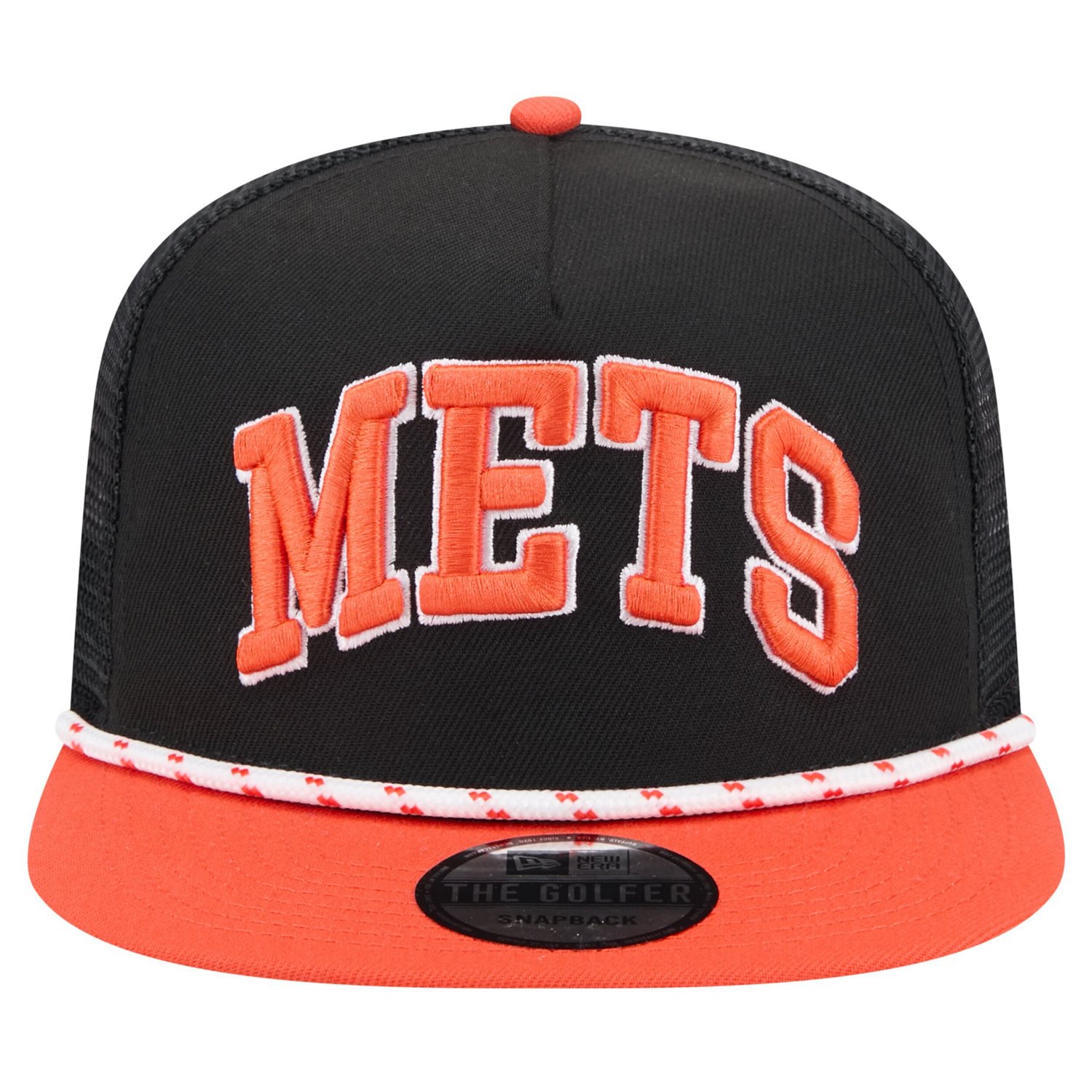 New Era New York Mets Throwback Meshback Golfer Hat