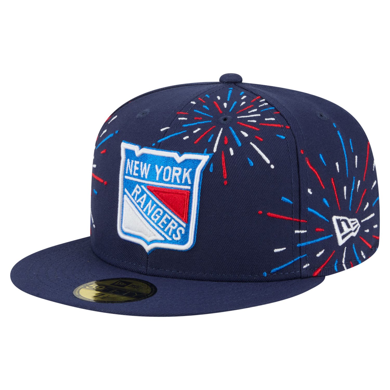 New Era New York Rangers Americana Fireworks 59FIFTY Fitted Hat