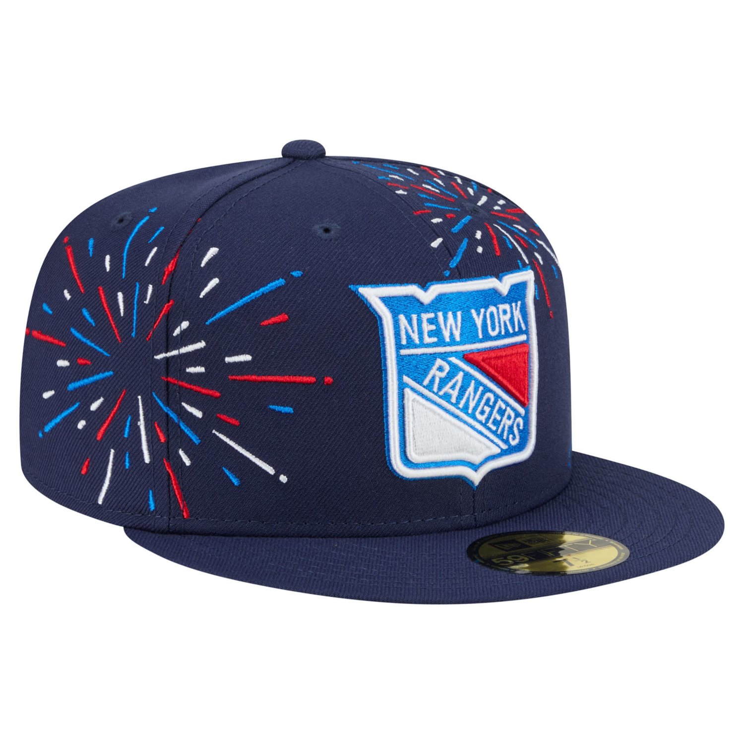 New Era New York Rangers Americana Fireworks 59FIFTY Fitted Hat - view number 3