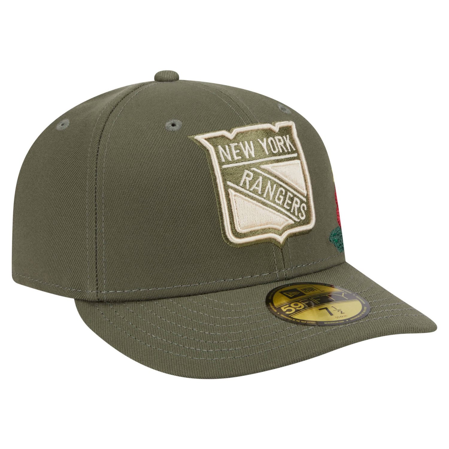 New Era New York Rangers Tonal Florals 59FIFTY Fitted Hat - view number 3