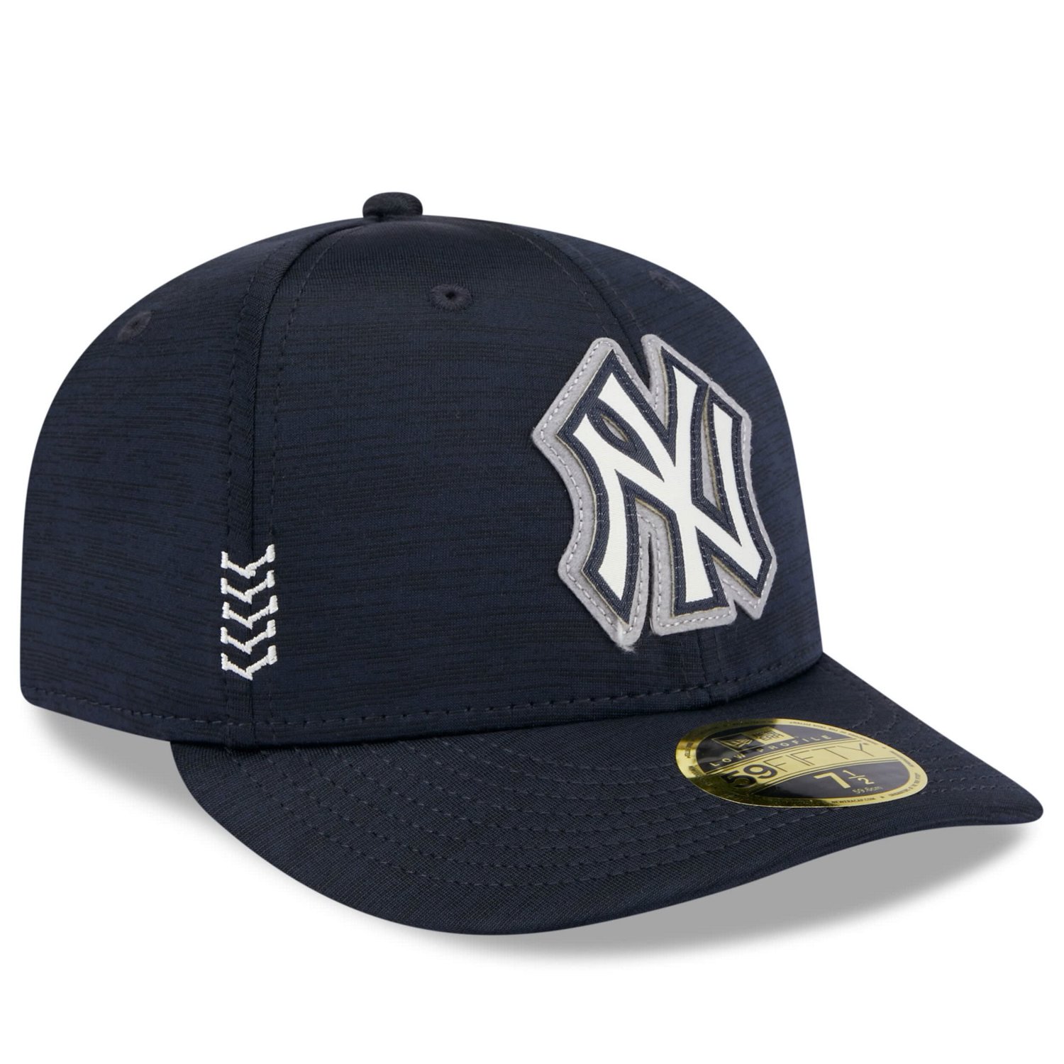 New Era New York Yankees 2024 Clubhouse Low Profile 59FIFTY Fitted Hat                                                           - view number 3