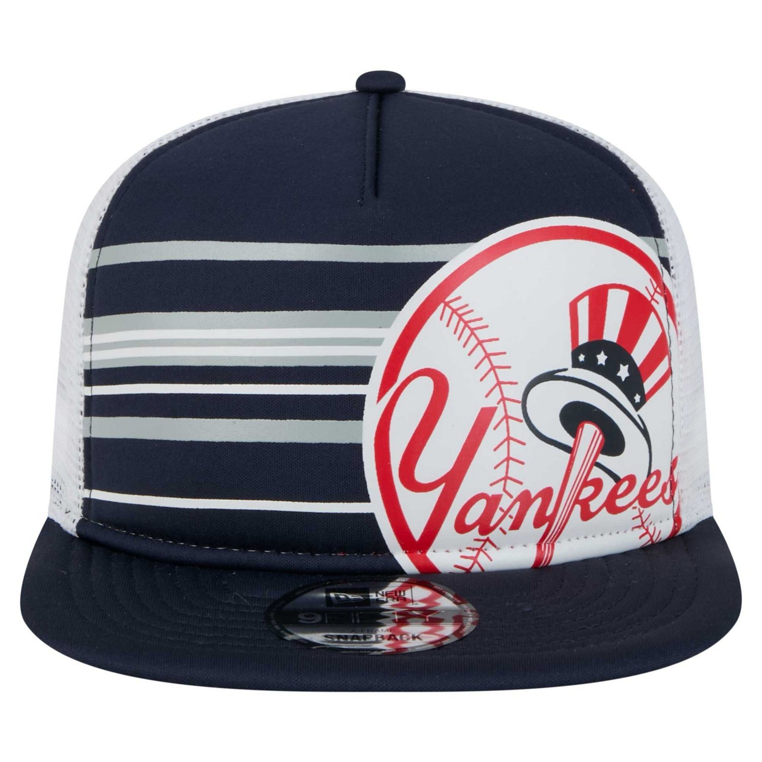 New Era New York Yankees 9FIFTY A-Frame Trucker Snapback Hat - view number 2