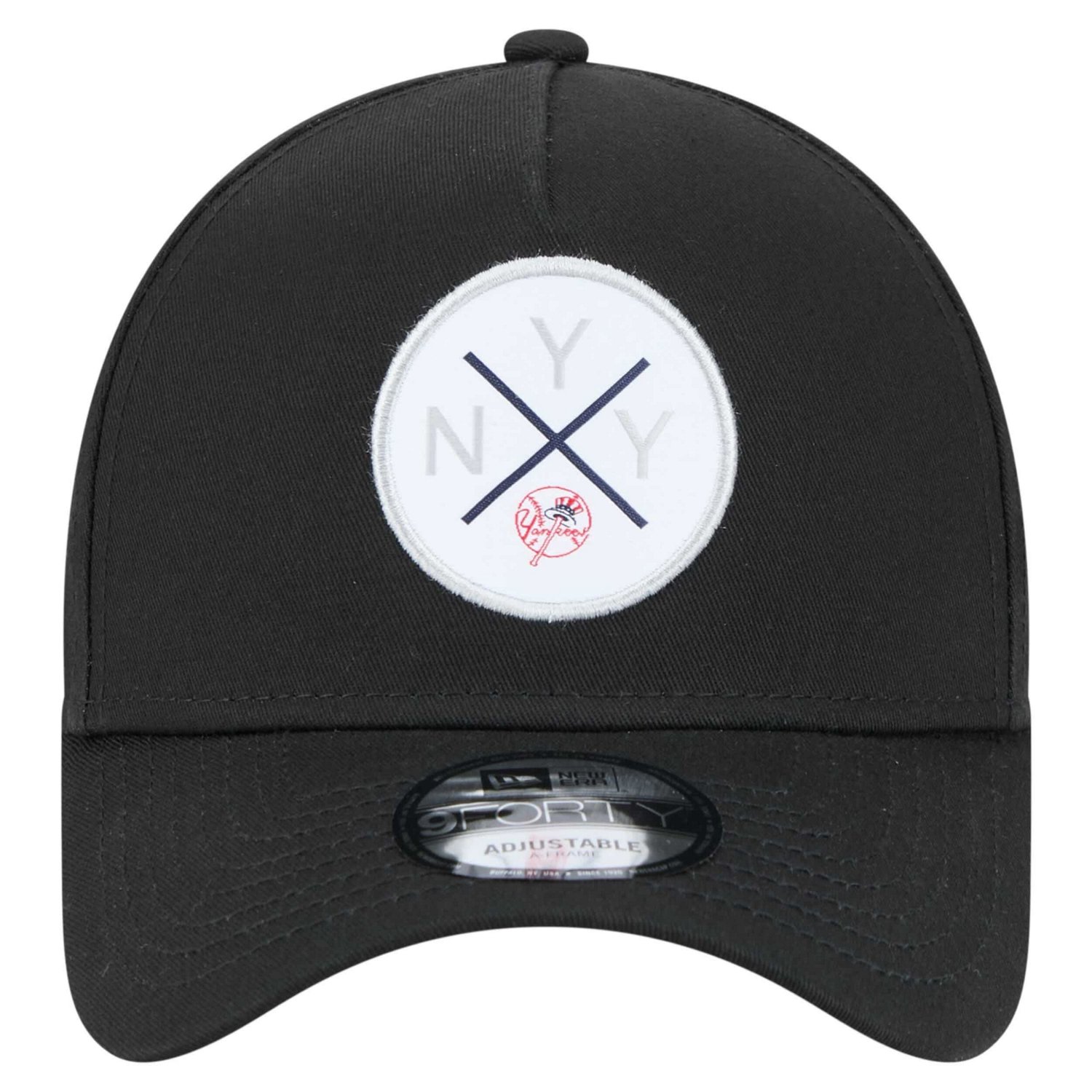 New Era New York Yankees 9FORTY A-Frame Adjustable Hat                                                                           - view number 2