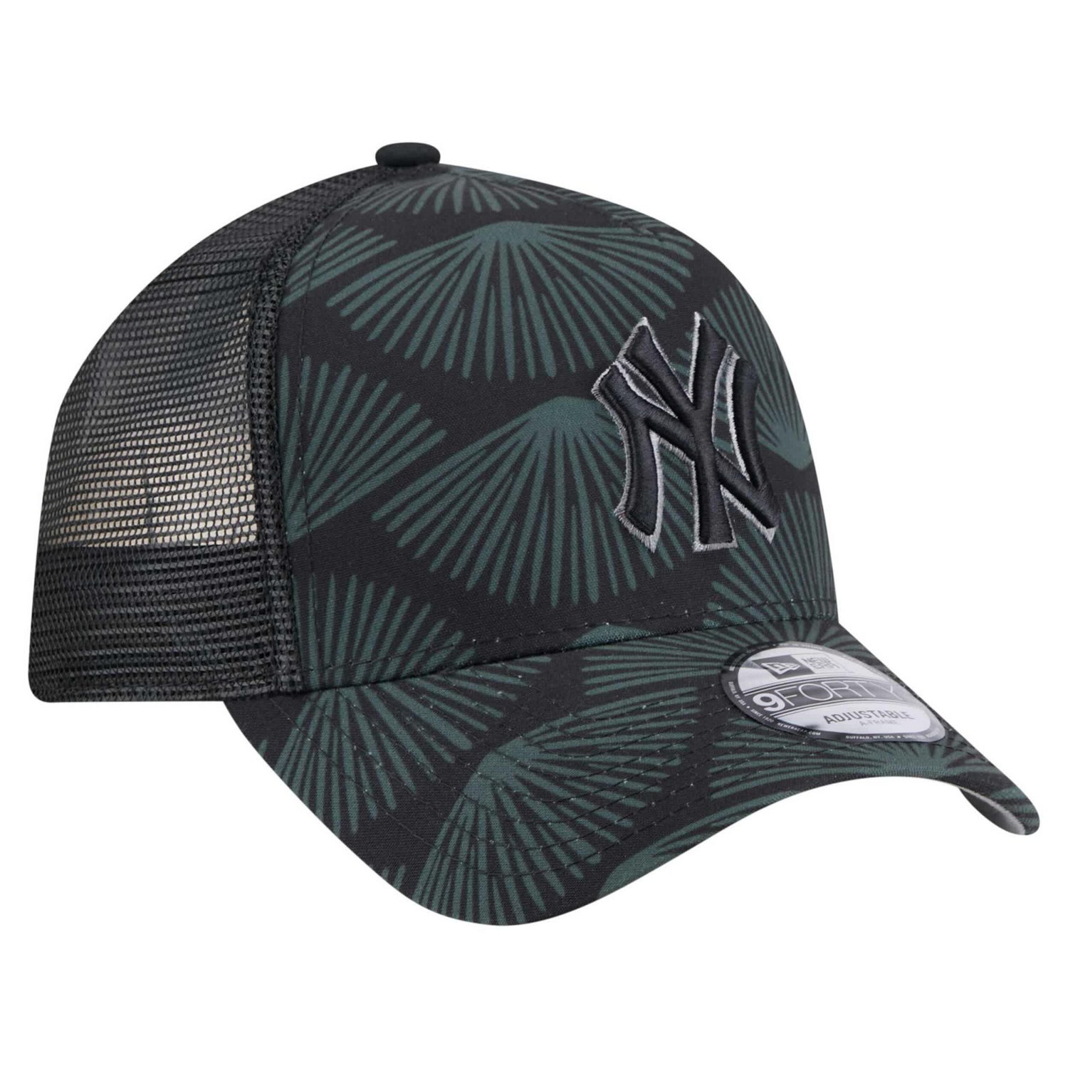 New Era New York Yankees 9FORTY A-Frame Trucker Adjustable Hat - view number 3