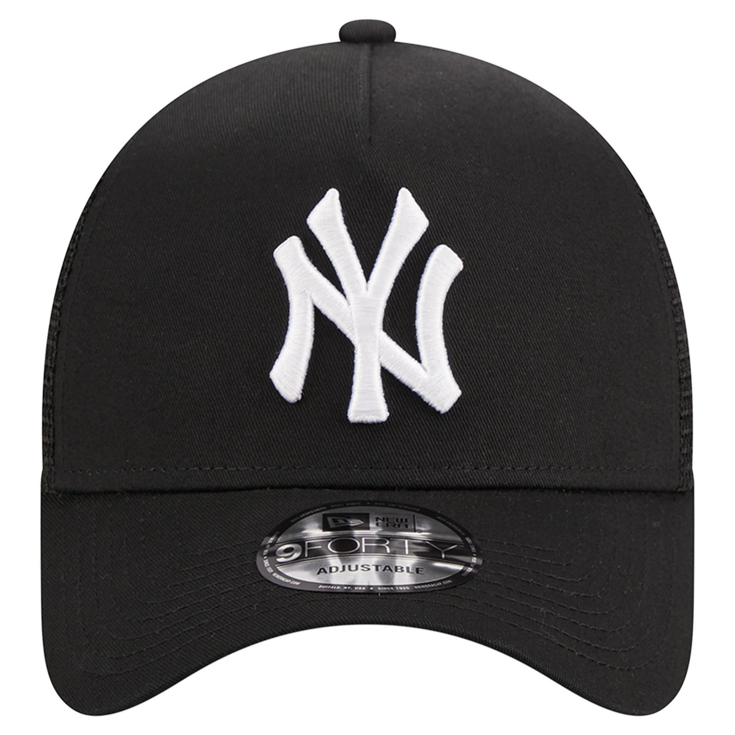 New Era New York Yankees A-Frame 9FORTY Trucker Adjustable Hat - view number 2
