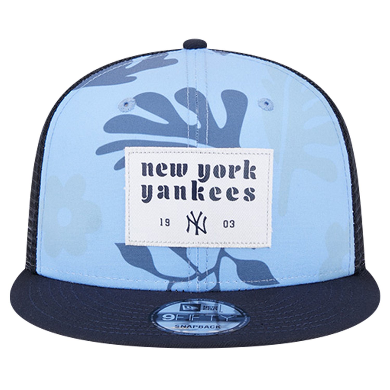 New Era New York Yankees Bikini Bottom Trucker 9FIFTY Snapback Hat
