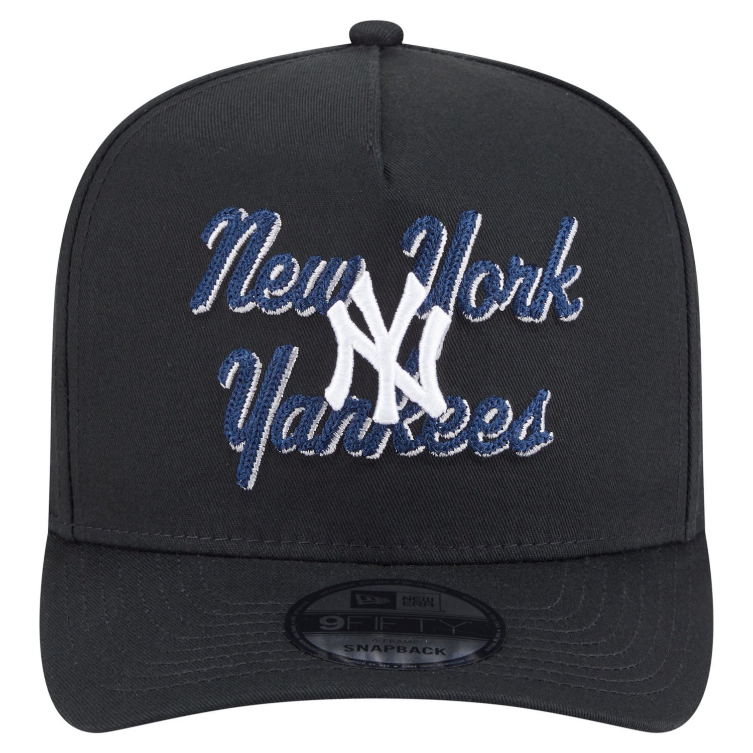 New Era New York Yankees Chainstitch 9FIFTY A-Frame Snapback Hat - view number 2