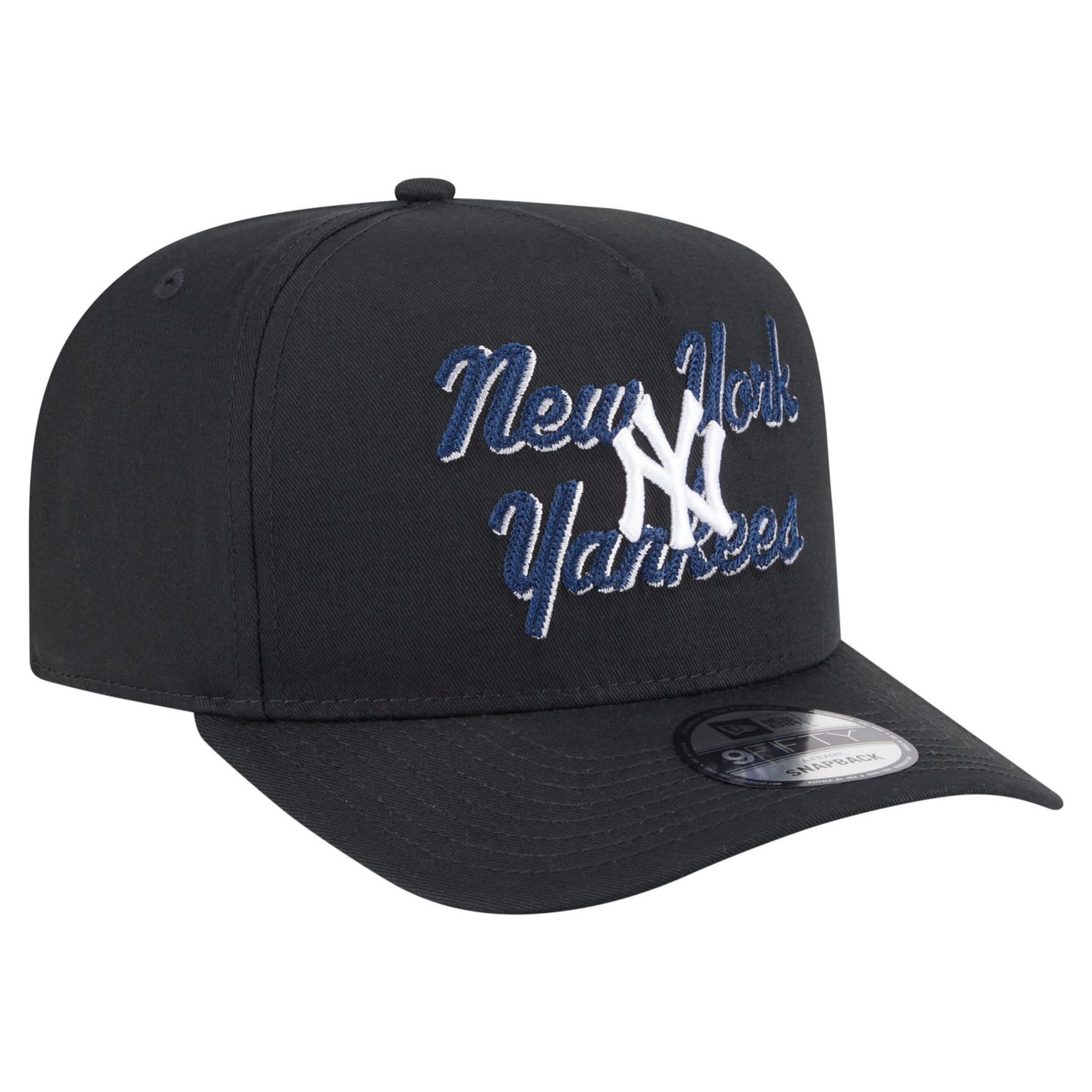 New Era New York Yankees Chainstitch 9FIFTY A-Frame Snapback Hat - view number 3