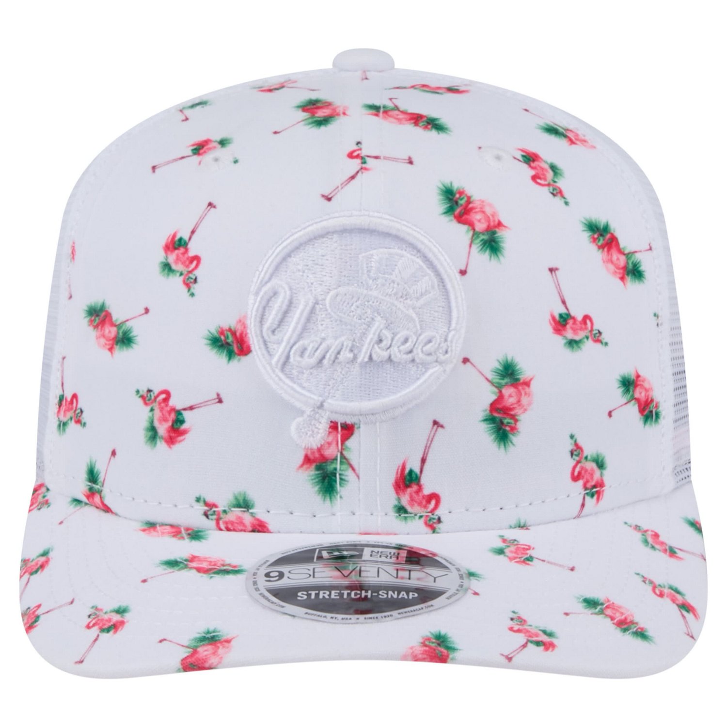 New Era New York Yankees Flamingo Mesh Back 9SEVENTY Stretch-Snap Hat