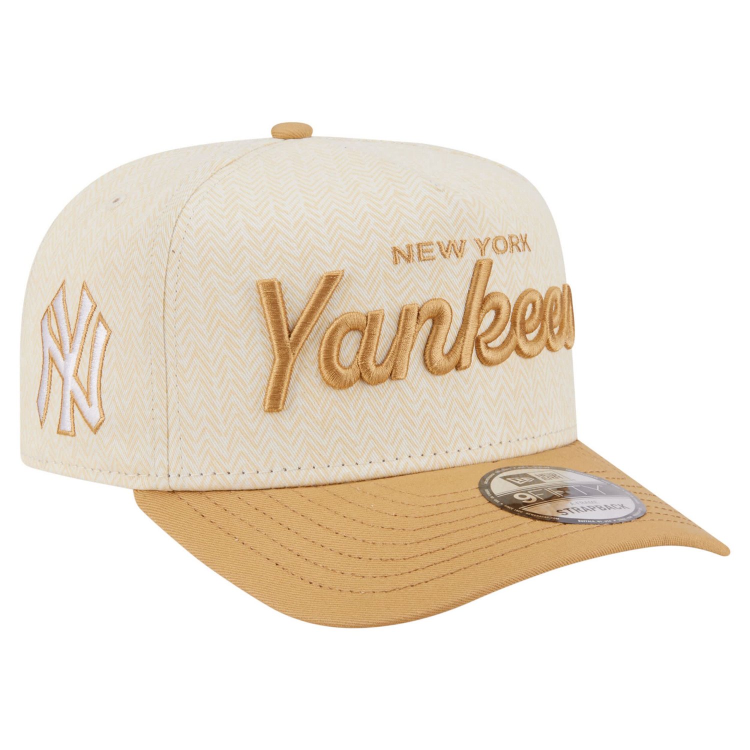 New Era New York Yankees Herringbone 9FIFTY A-Frame Snapback Hat