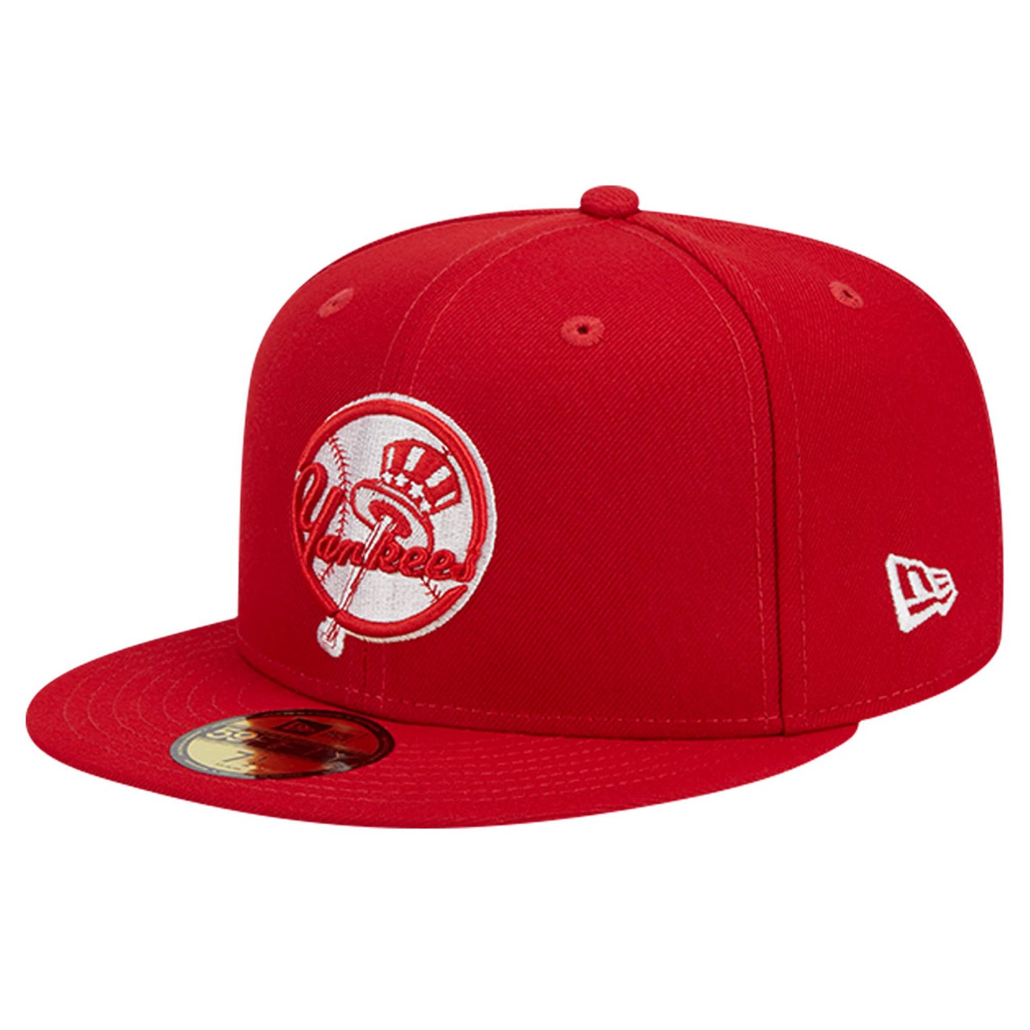 New Era New York Yankees Logo 59FIFTY Fitted Hat - view number 3