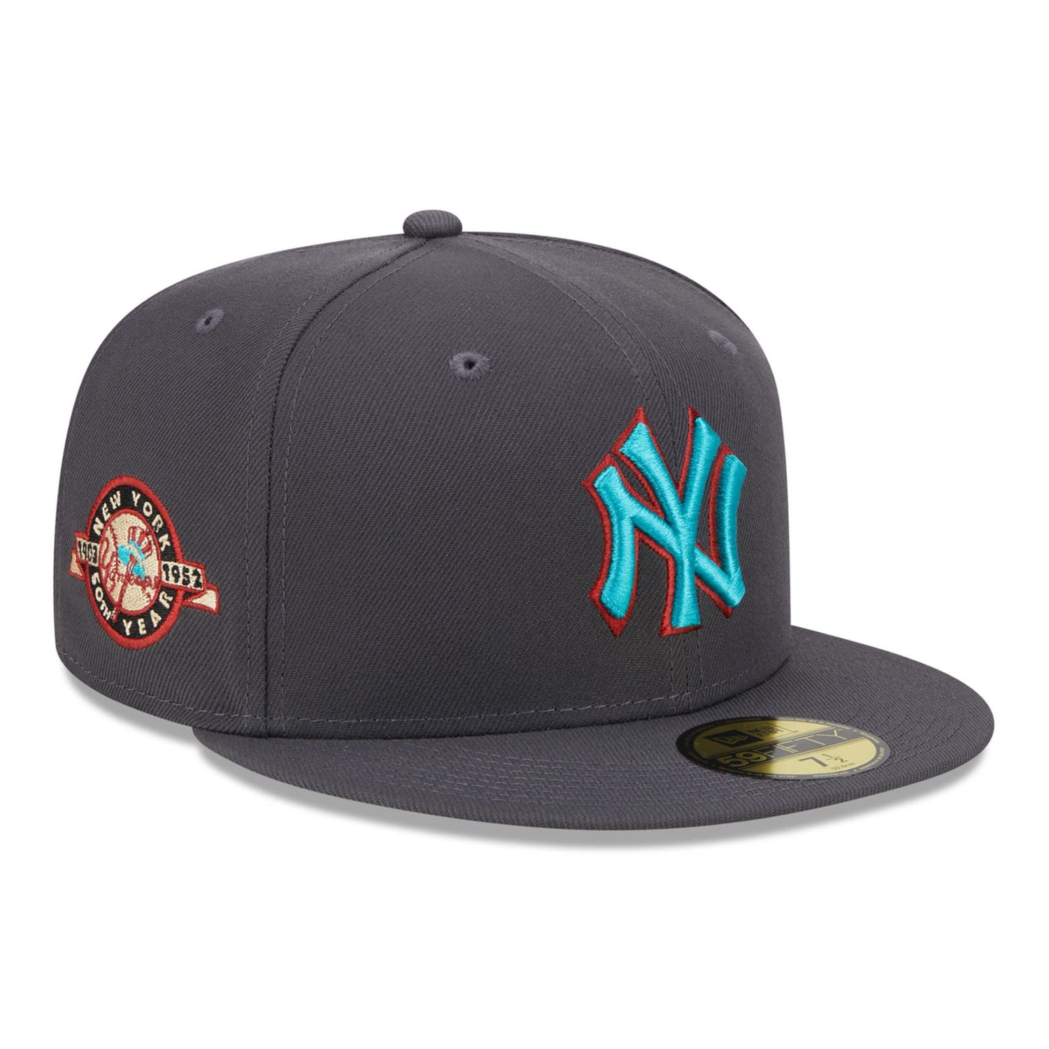 New Era New York Yankees Print Undervisor 59FIFTY Fitted Hat                                                                     - view number 1