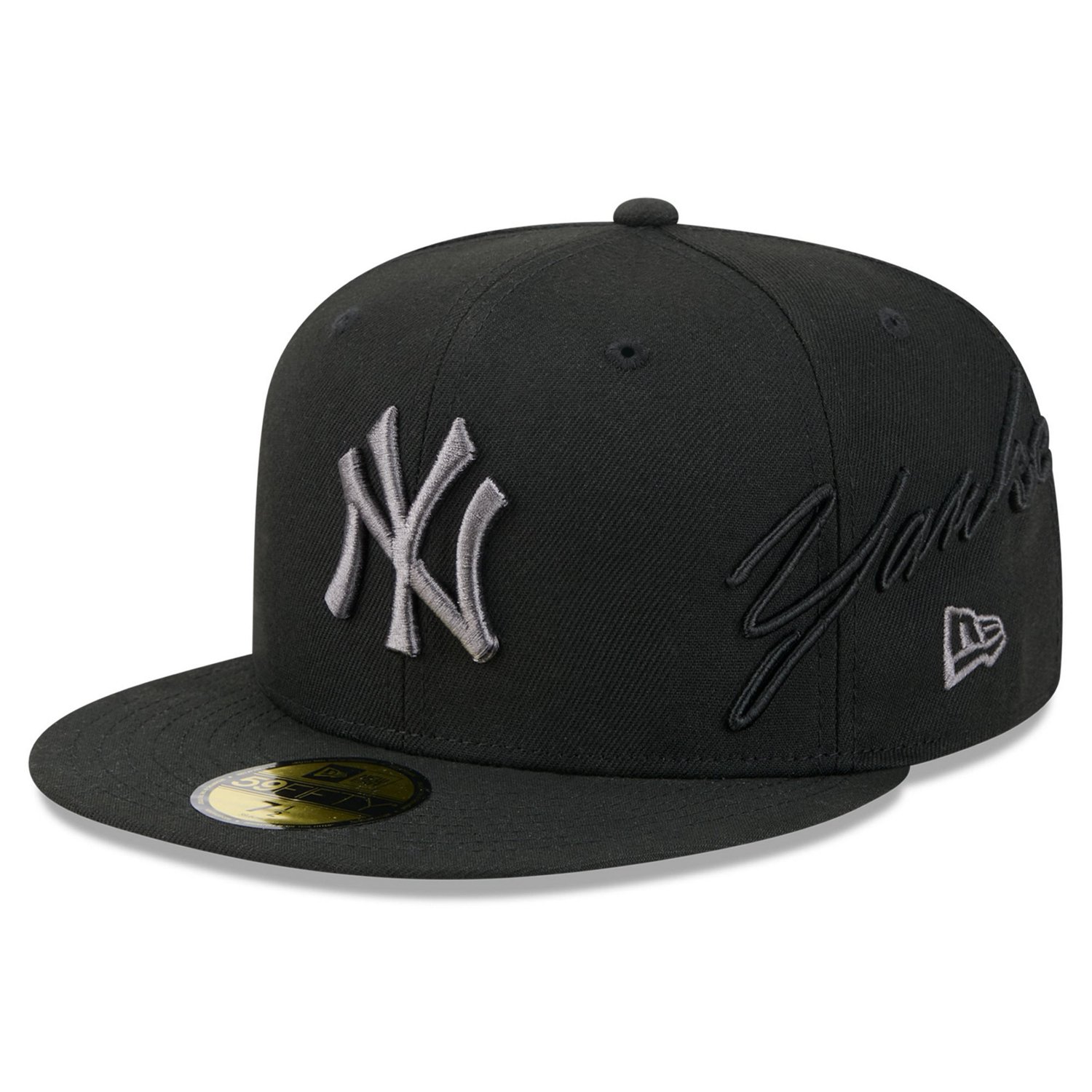 New Era New York Yankees Side Script 59FIFTY Fitted Hat