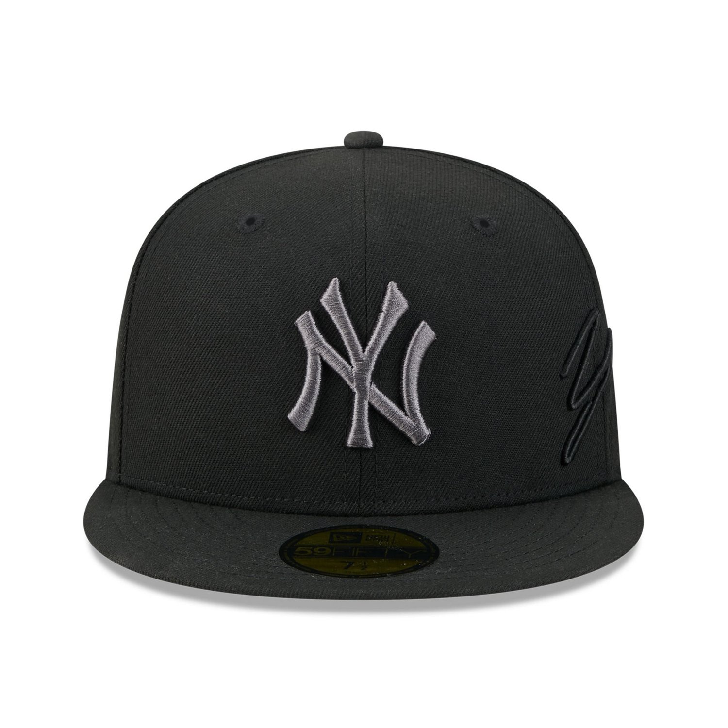 New Era New York Yankees Side Script 59FIFTY Fitted Hat - view number 2