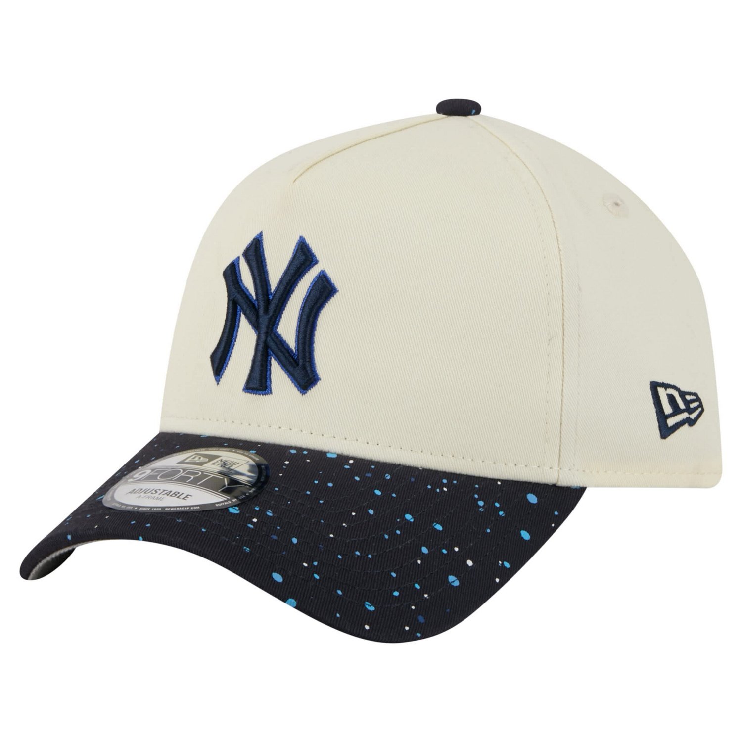 New Era New York Yankees Speckle A-Frame 9FORTY Adjustable Hat