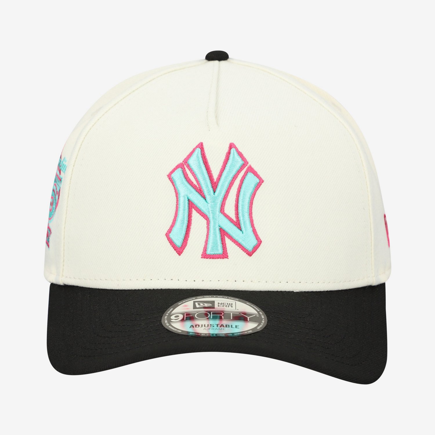New Era New York Yankees Stadium Chrome 9FORTY A-Frame Adjustable Hat - view number 2