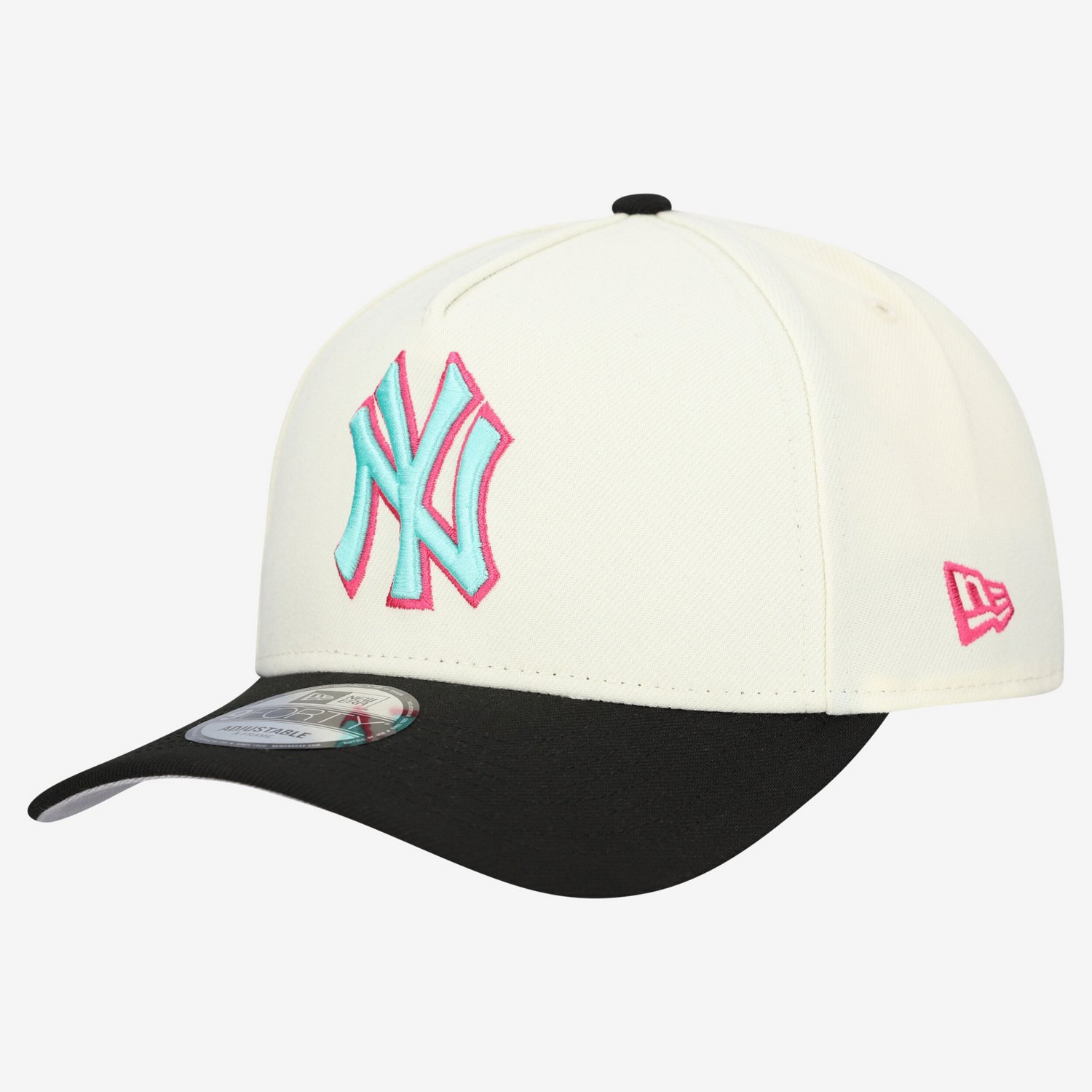New Era New York Yankees Stadium Chrome 9FORTY A-Frame Adjustable Hat - view number 3