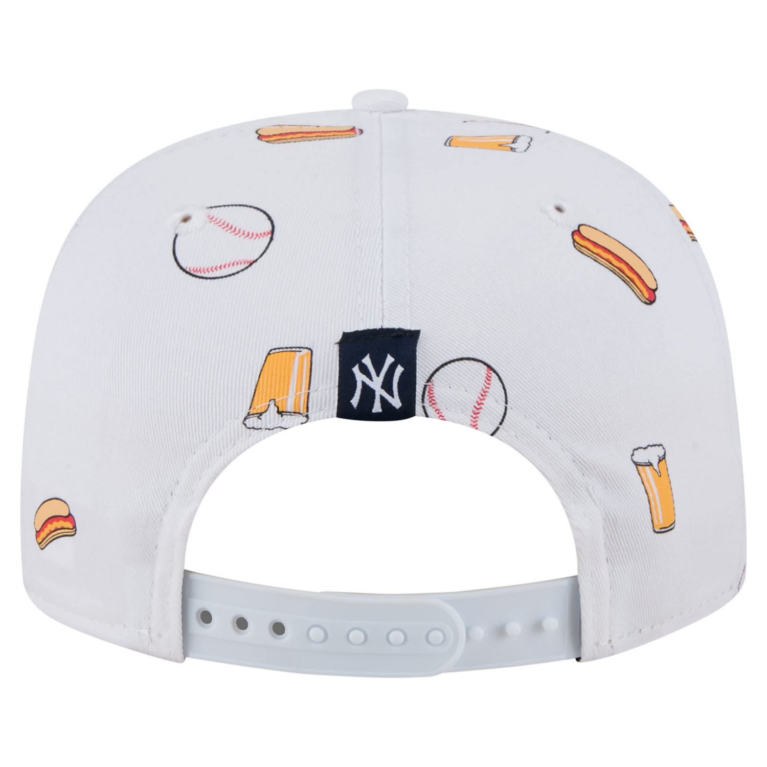 New Era New York Yankees Team Cheer Rope 19TWENTY Adjustable Hat - view number 4