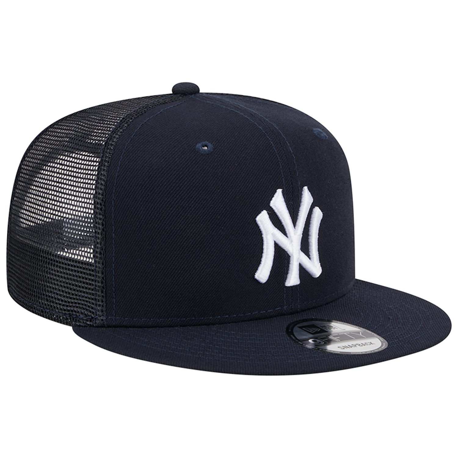New Era New York Yankees Team Color Trucker 9FIFTY Snapback Hat                                                                  - view number 3