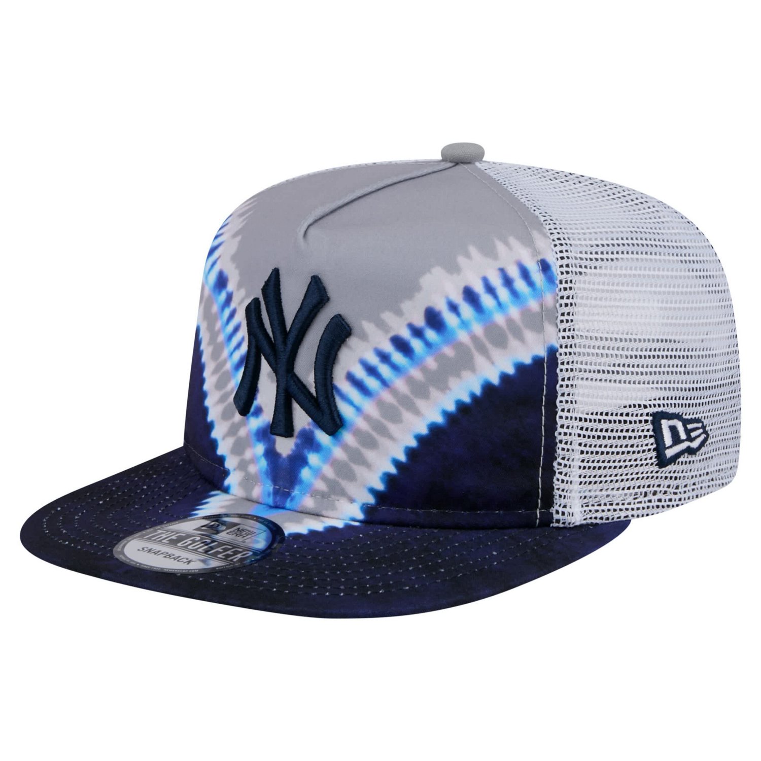 New Era New York Yankees Tie-Dye Golfer Trucker Adjustable Hat