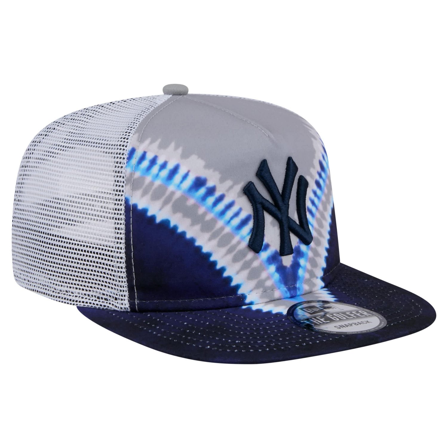 New Era New York Yankees Tie-Dye Golfer Trucker Adjustable Hat