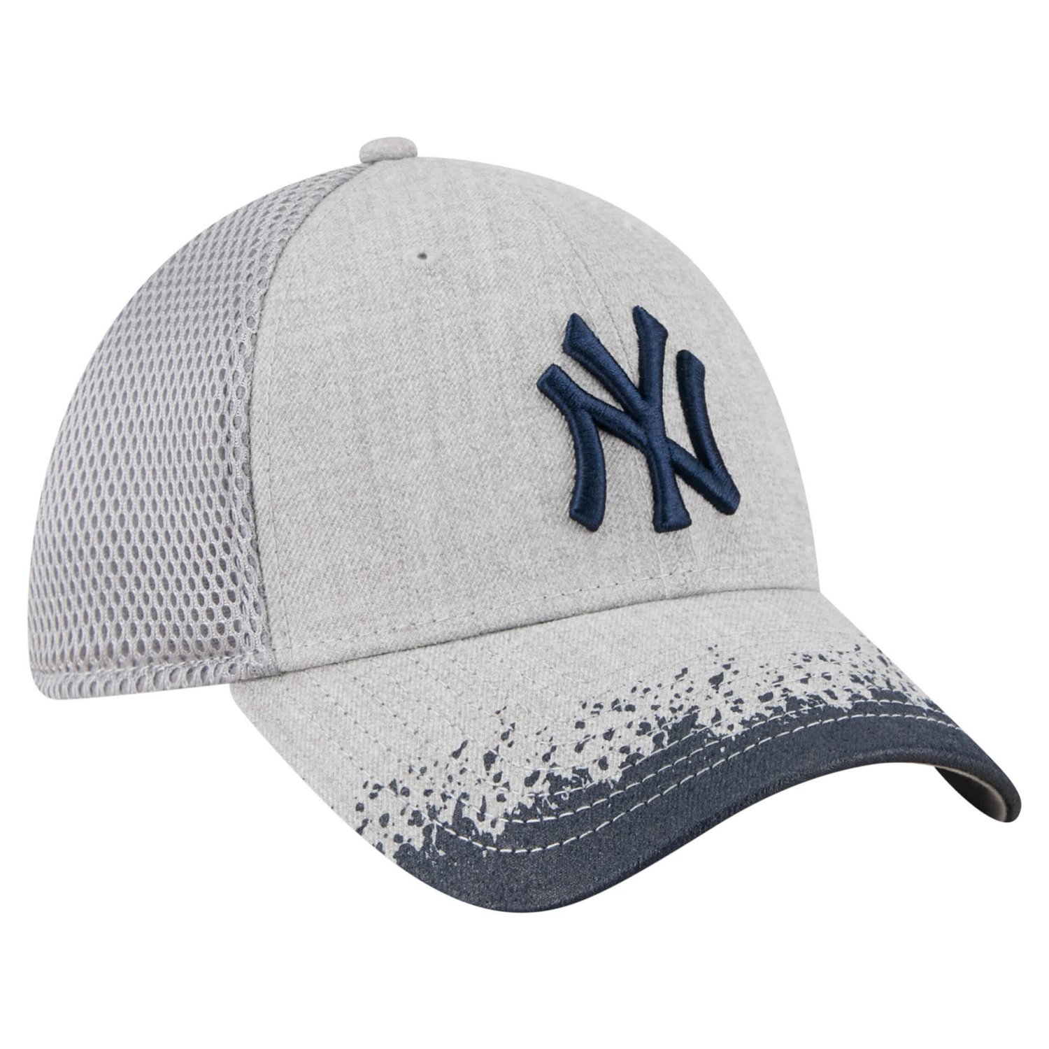 New Era New York Yankees Visor Paint Splatter 39THIRTY Flex Hat - view number 3