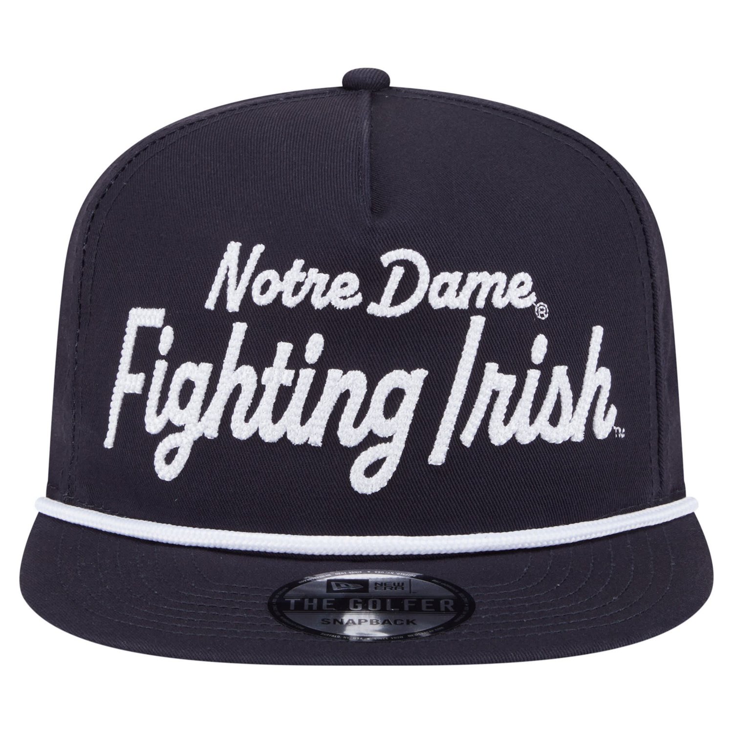 New Era Notre Dame Fighting Irish Adventure Team Text Golfer Snapback Hat - view number 2