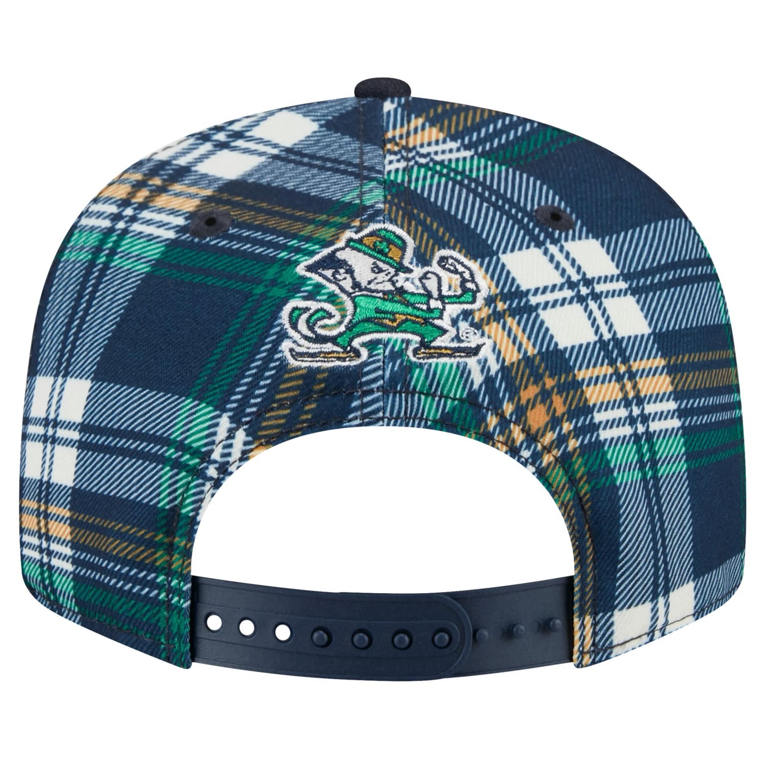 New Era Notre Dame Fighting Irish Plaid 9FIFTY Snapback Hat - view number 4
