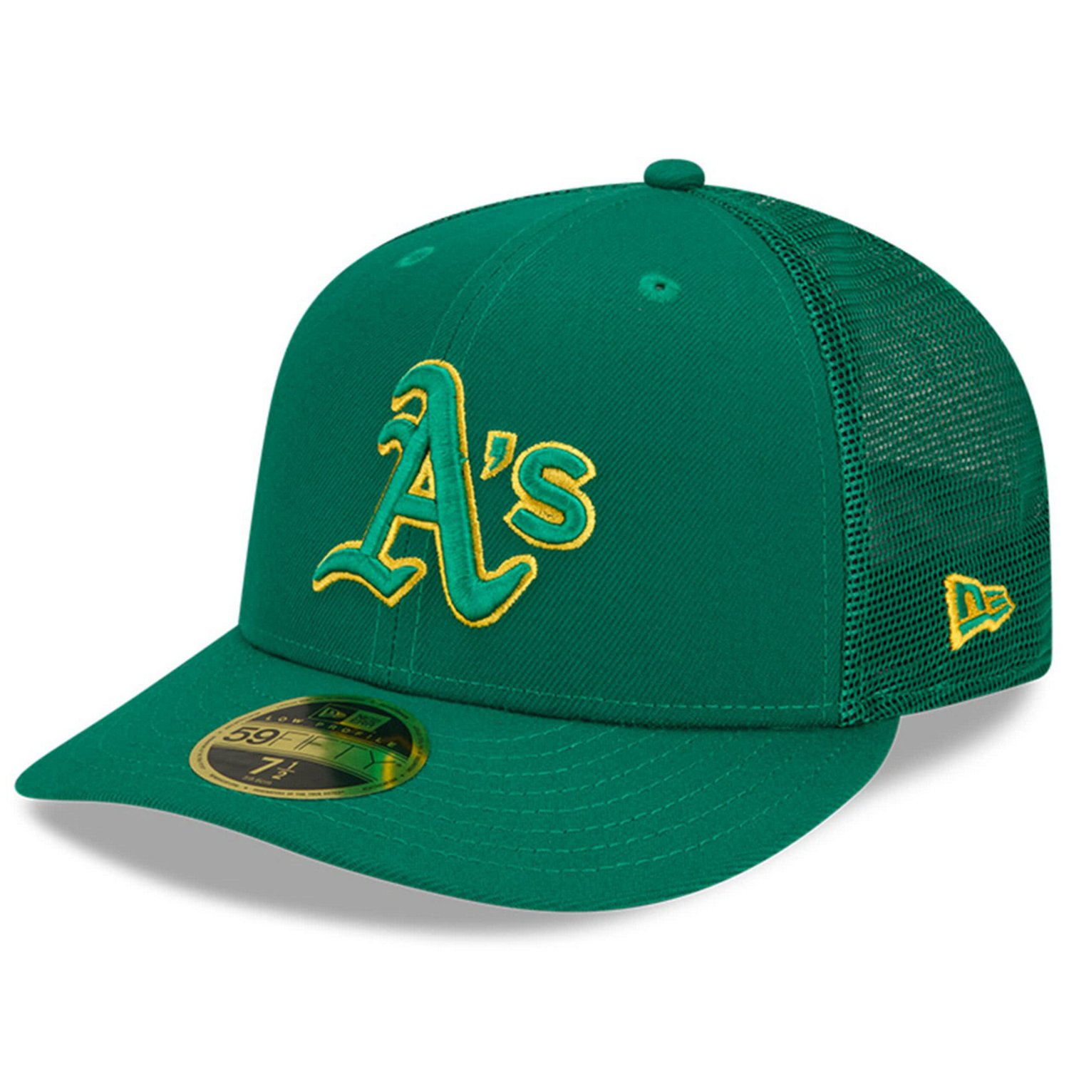 New Era Oakland Athletics 2023 Batting Practice 59FIFTY Fitted Hat                                                               - view number 1