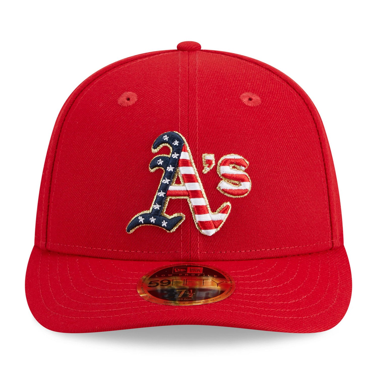 New Era Oakland Athletics 2023 Fourth of July Low Profile 59FIFTY Fitted Hat                                                     - view number 2
