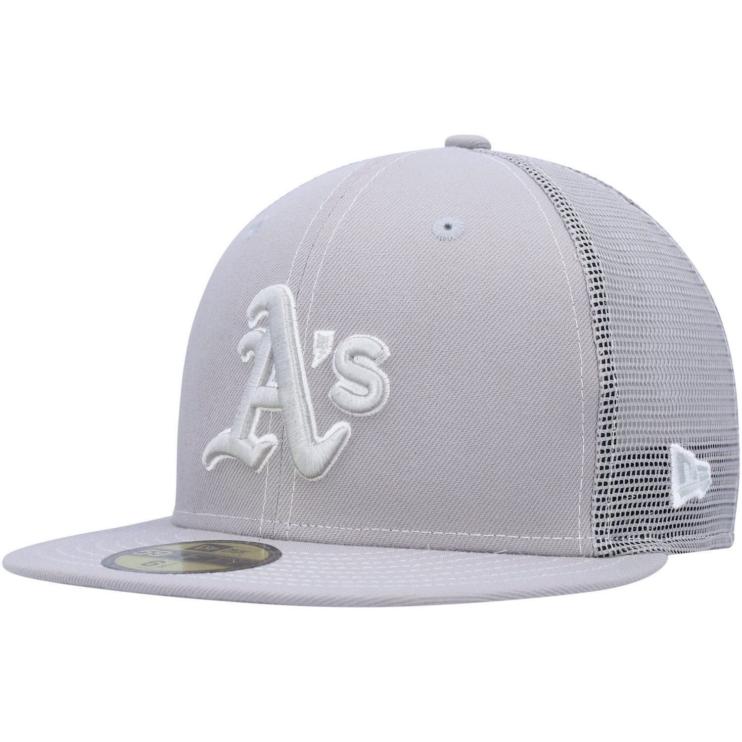 New Era Oakland Athletics 2023 On-Field Batting Practice 59FIFTY Fitted Hat                                                      - view number 1