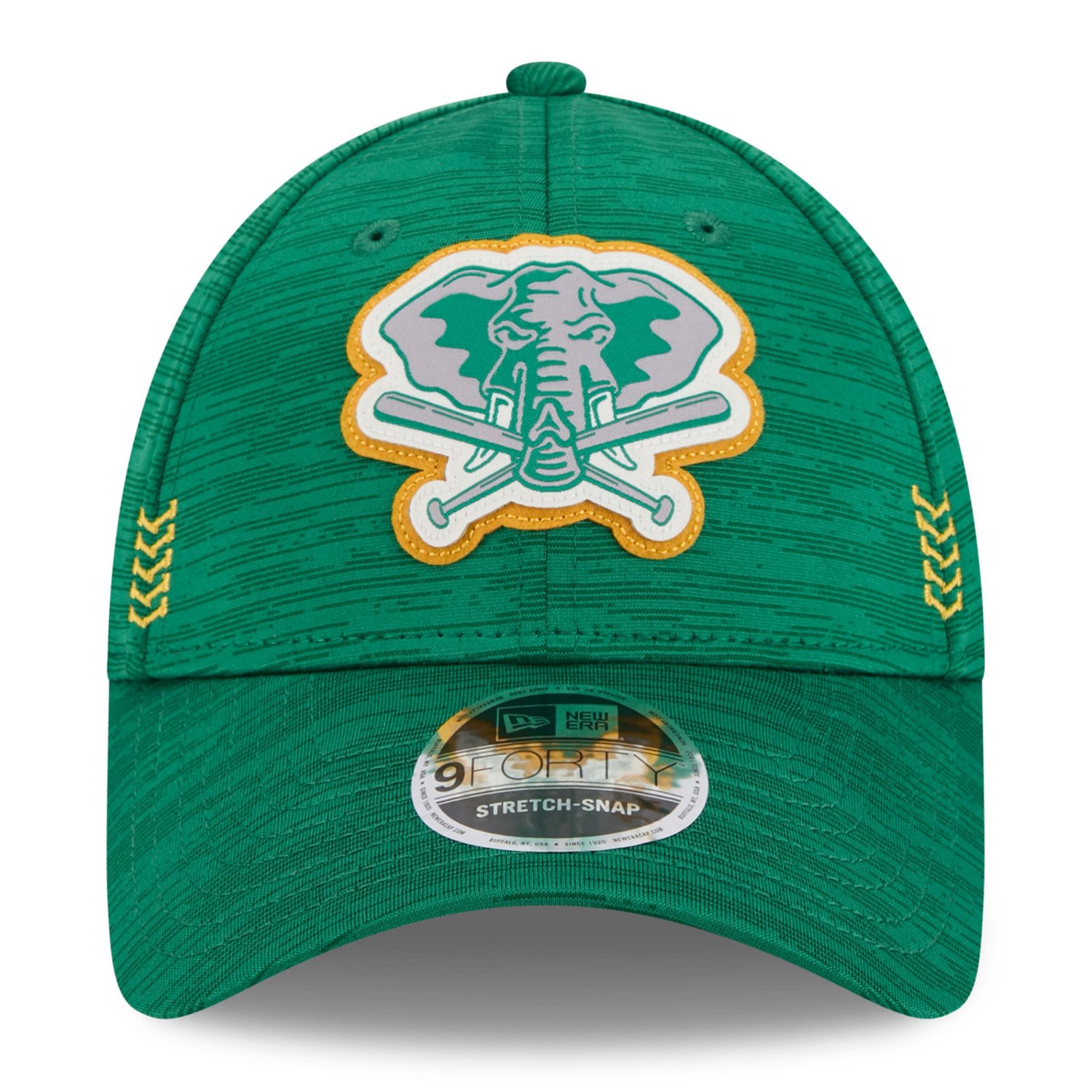 New Era Oakland Athletics 2024 Clubhouse 9FORTY Adjustable Hat