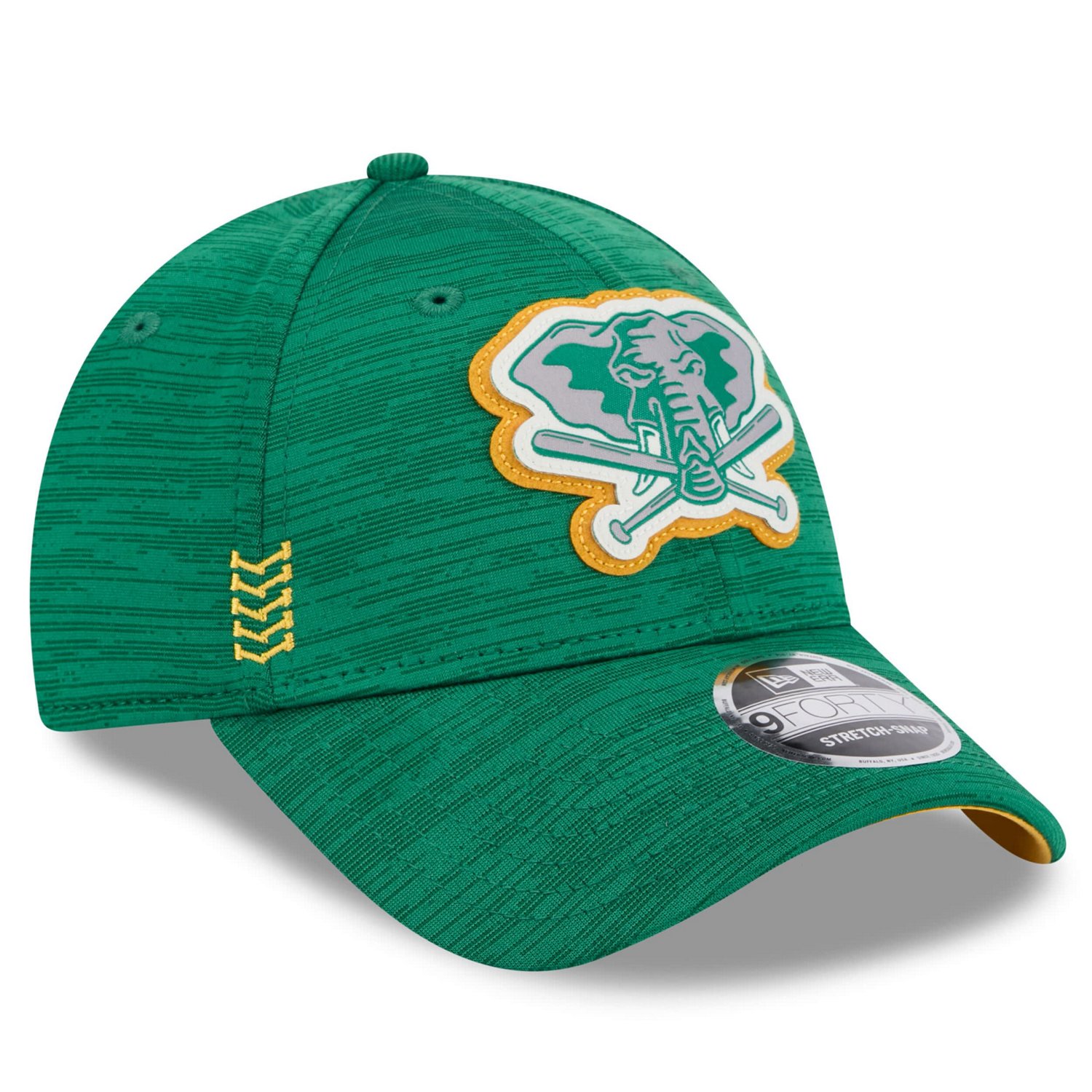 New Era Oakland Athletics 2024 Clubhouse 9FORTY Adjustable Hat