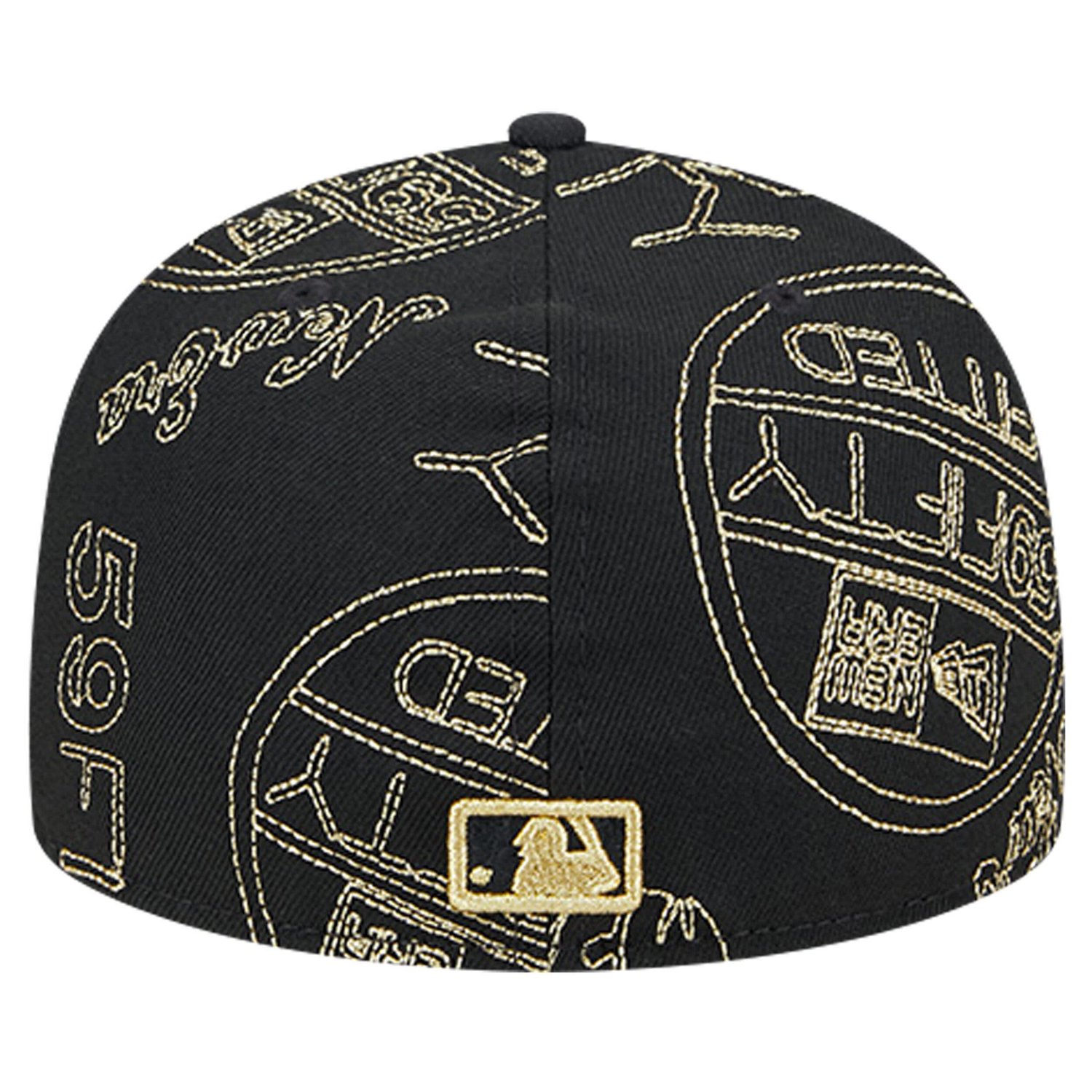New Era Oakland Athletics 59FIFTY Day Allover Fitted Hat                                                                         - view number 4