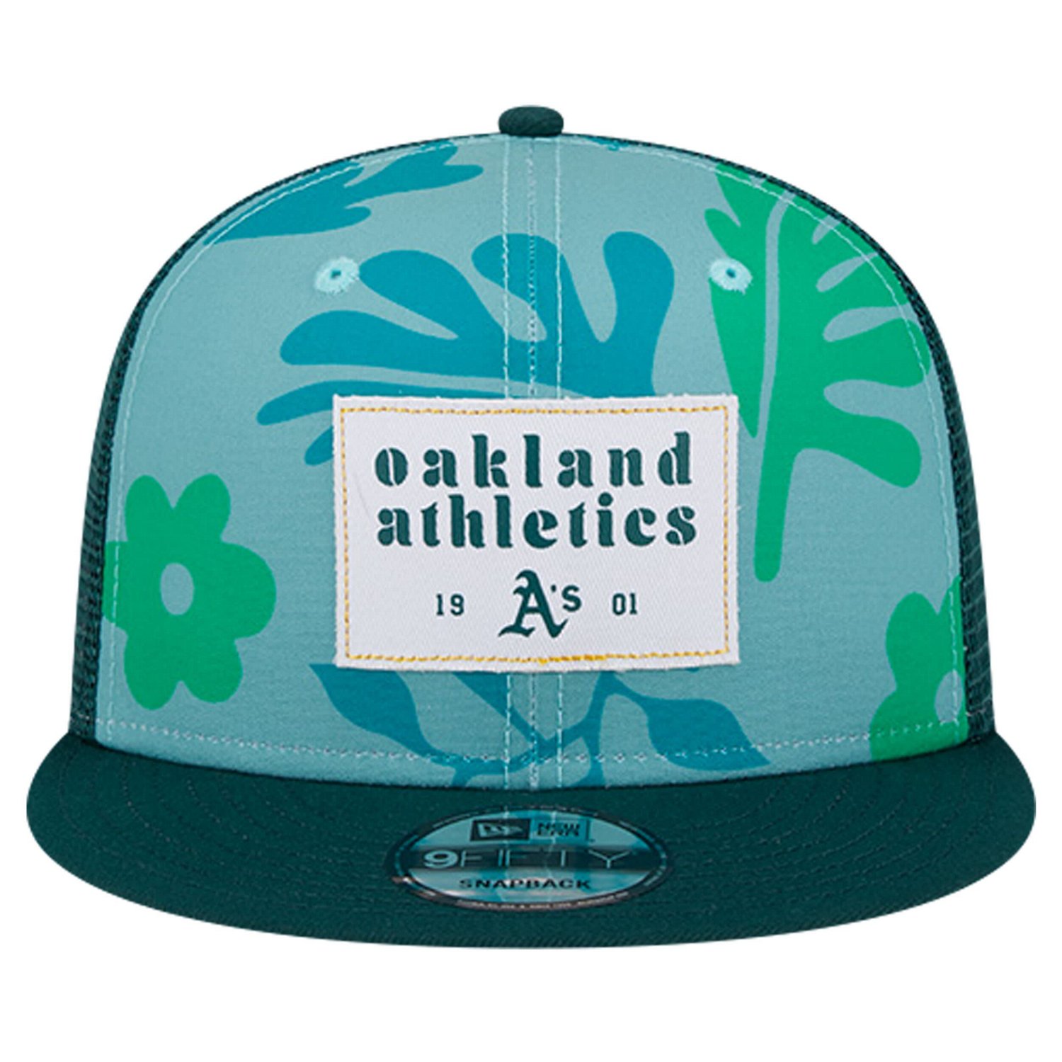 New Era Oakland Athletics Bikini Bottom Trucker 9FIFTY Snapback Hat - view number 2
