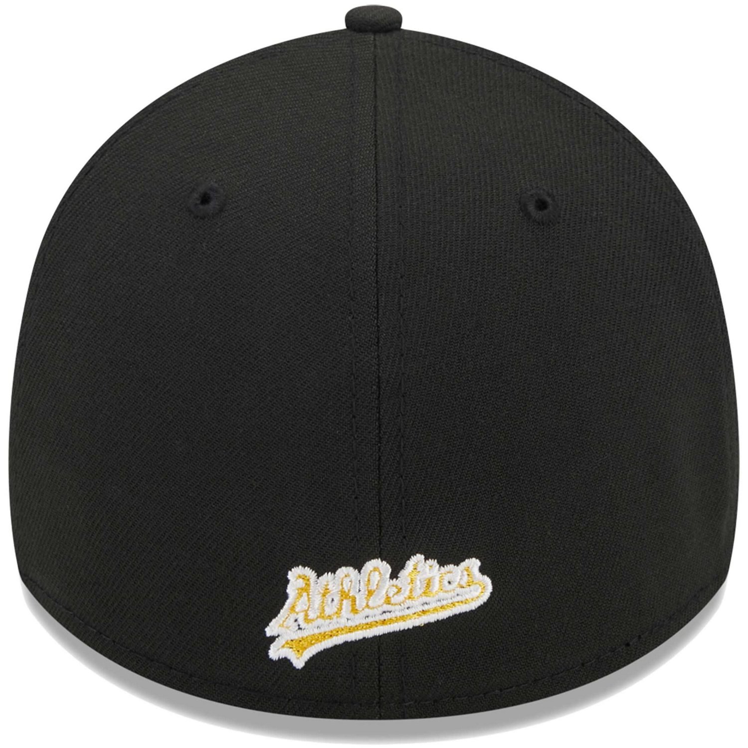 New Era Oakland Athletics Logo 39THIRTY Flex Hat                                                                                 - view number 4