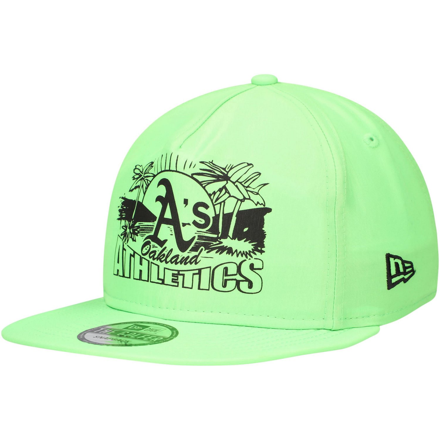 New Era Oakland Athletics Neon Golfer Snapback Hat