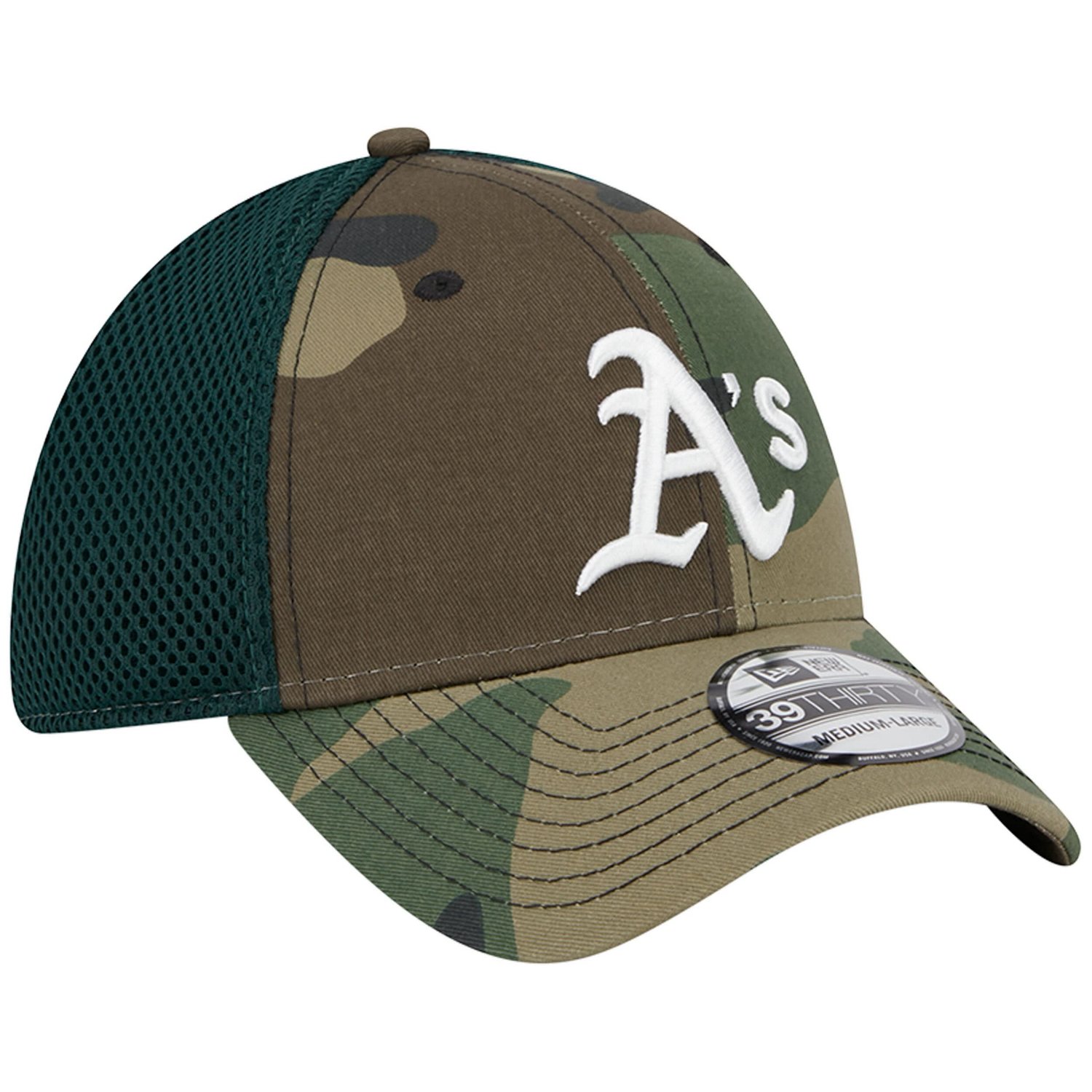 New Era Oakland Athletics Team Neo 39THIRTY Flex Hat
