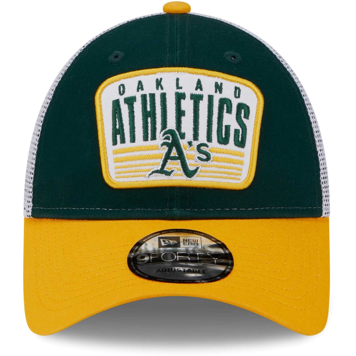 New Era Oakland Athletics Two-Tone Patch 9FORTY Snapback Hat