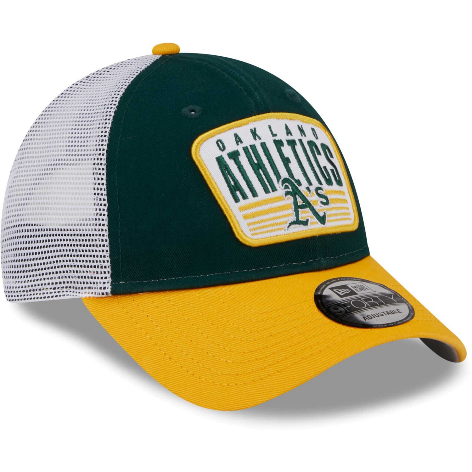 New Era Oakland Athletics Two-Tone Patch 9FORTY Snapback Hat