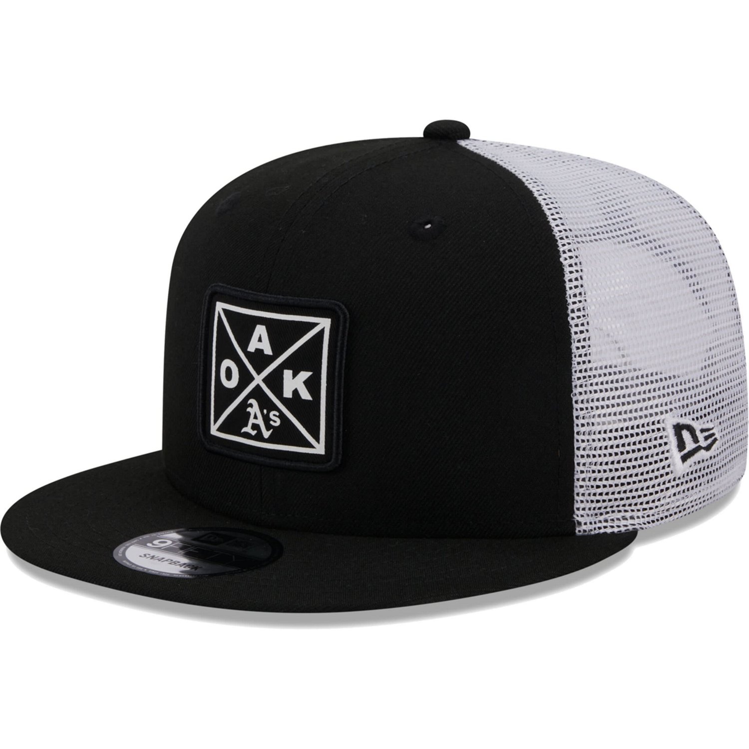 New Era Oakland Athletics Vert Squared Trucker 9FIFTY Snapback Hat