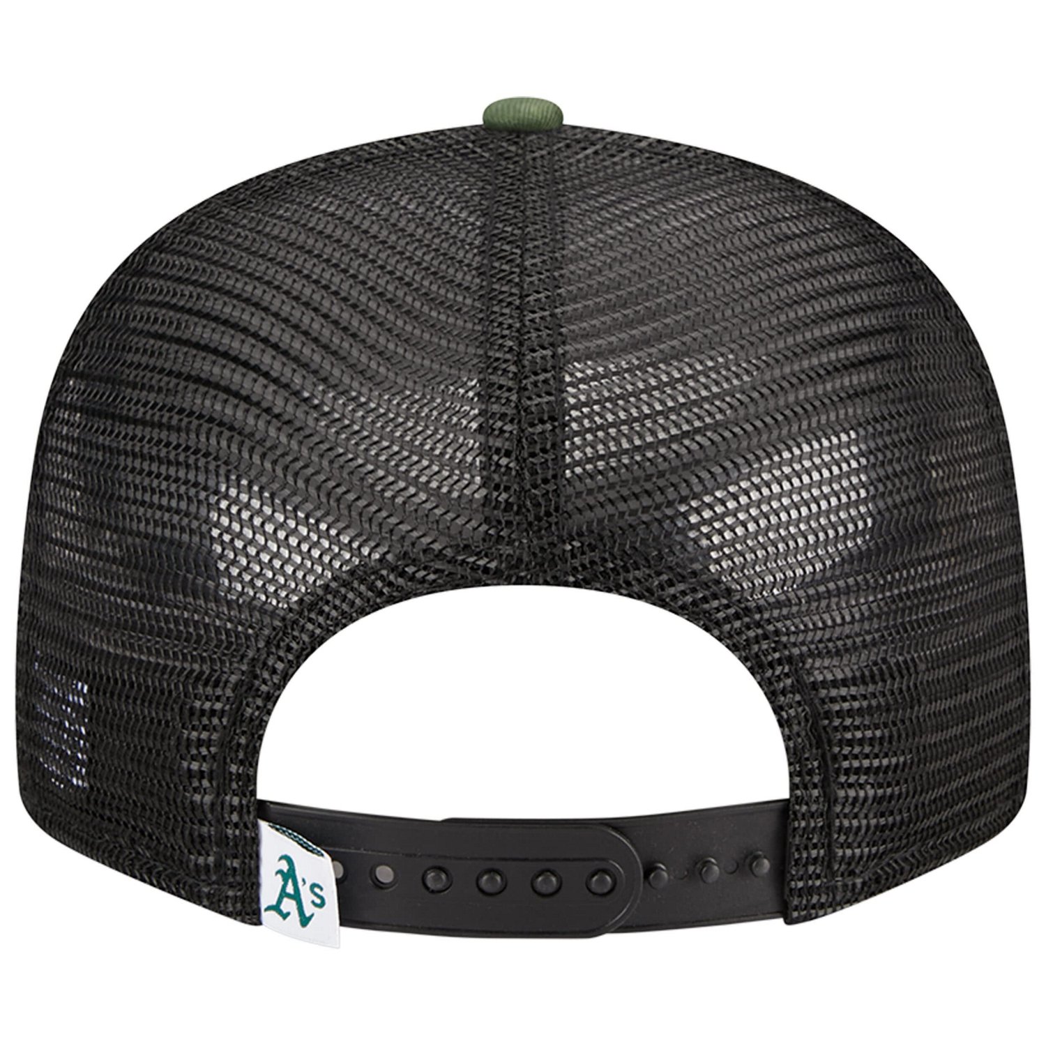 New Era Oakland Athletics Woodland Trucker 9FIFTY Snapback Hat