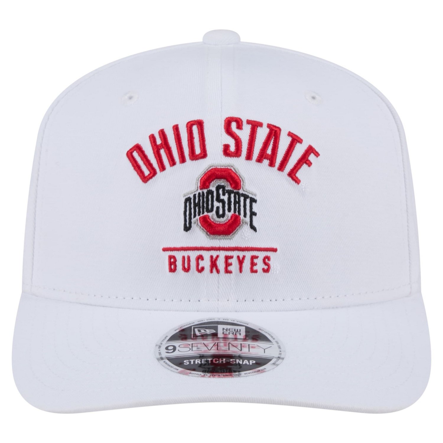 New Era Ohio State Buckeyes 9SEVENTY Team Stretch-Snap Adjustable Hat                                                            - view number 2
