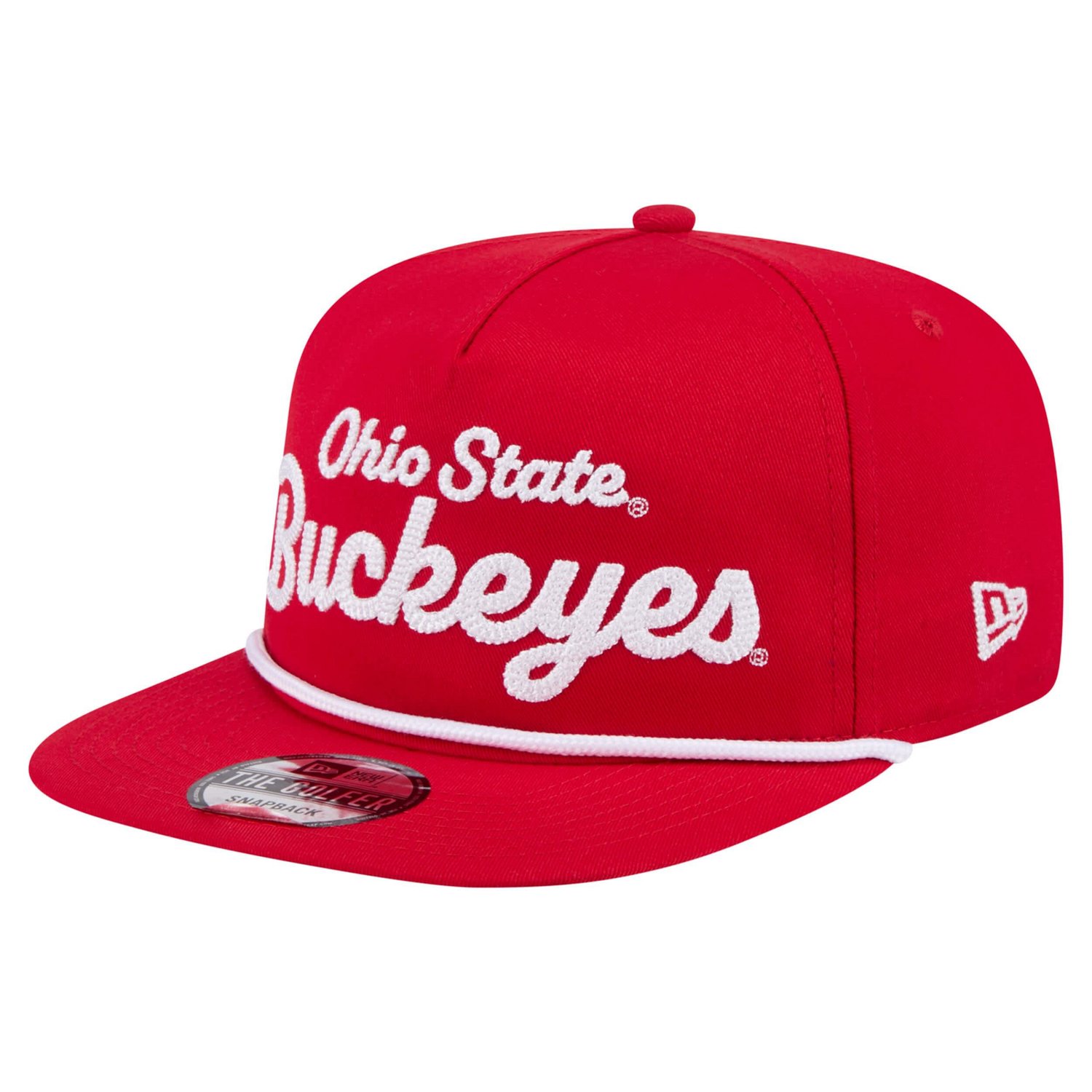 New Era Ohio State Buckeyes Adventure Team Text Golfer Snapback Hat - view number 3