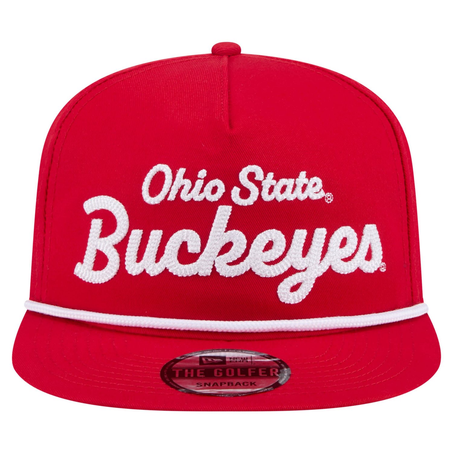 New Era Ohio State Buckeyes Adventure Team Text Golfer Snapback Hat - view number 2