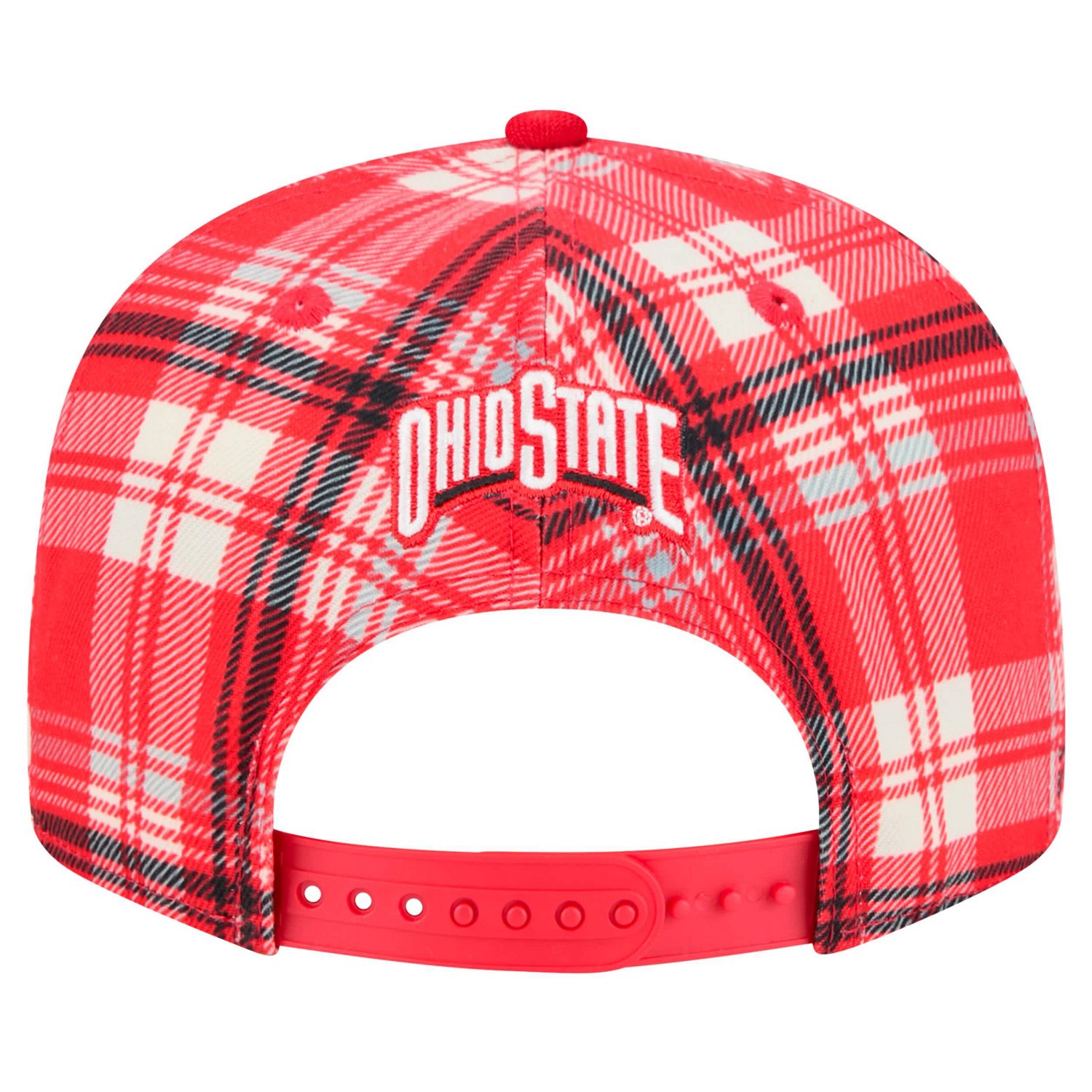 New Era Ohio State Buckeyes Plaid 9FIFTY Snapback Hat
