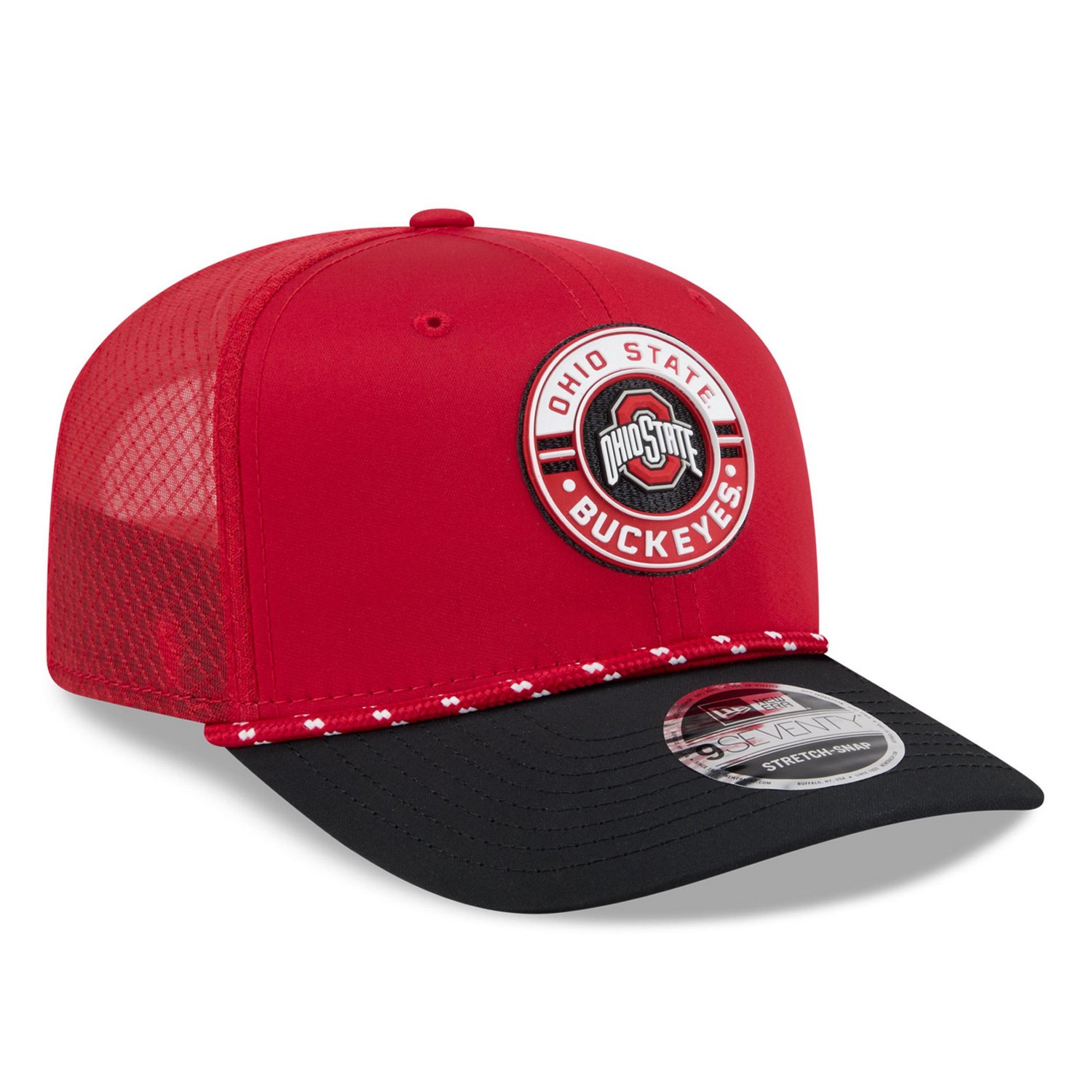New Era Ohio State Buckeyes Rope 9SEVENTY Adjustable Hat - view number 3