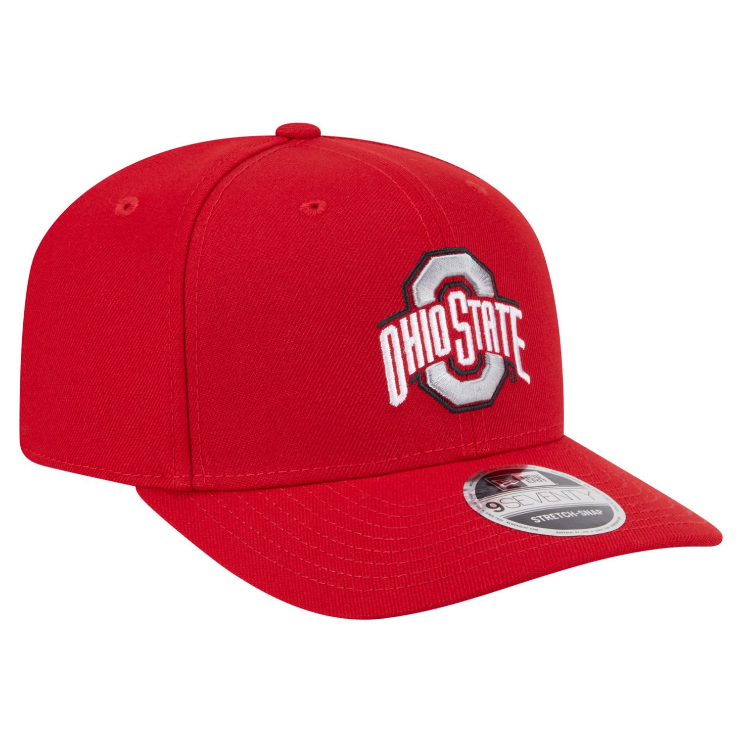 New Era Ohio State Buckeyes Team Collective 9SEVENTY Stretch-Snap Adjustable Hat - view number 3