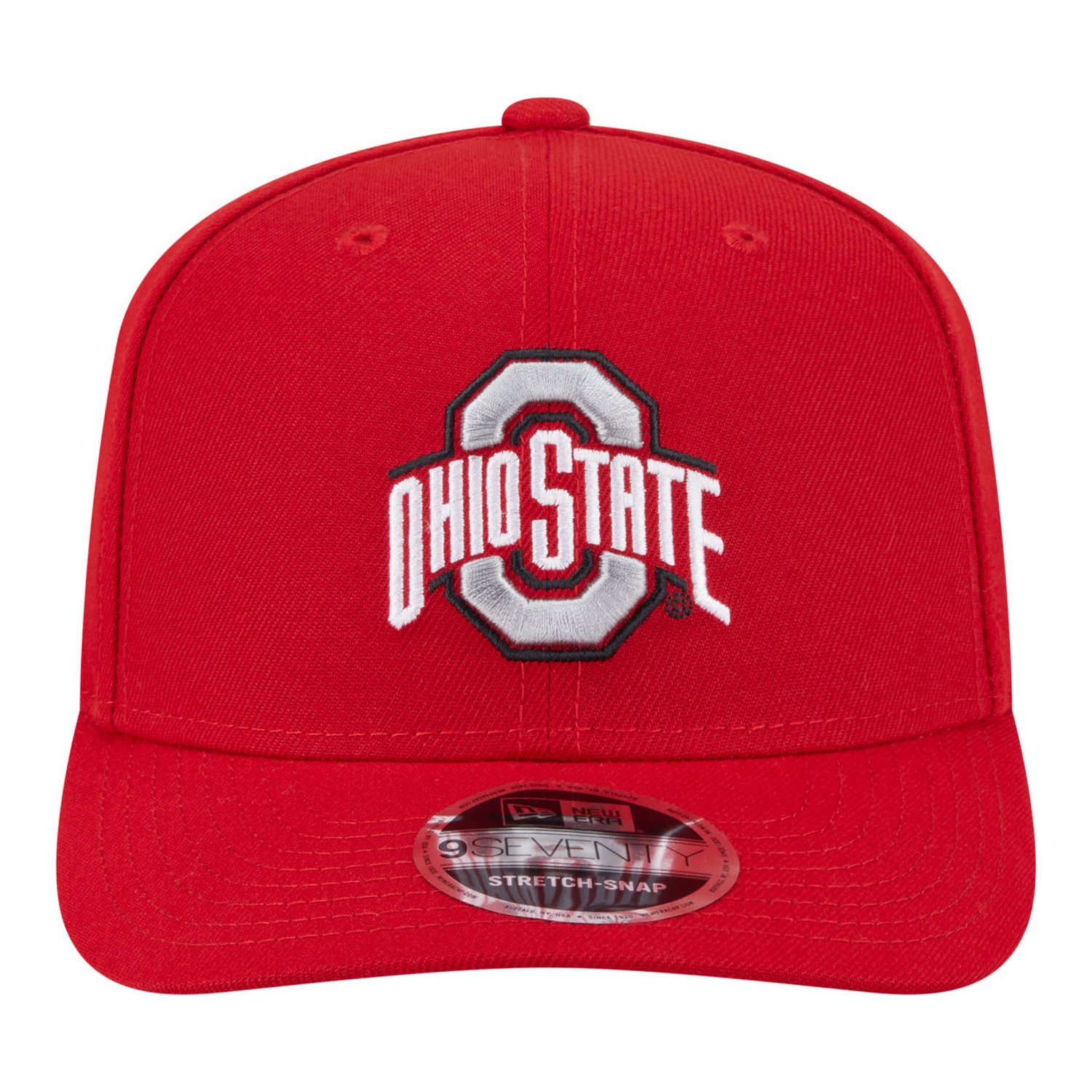 New Era Ohio State Buckeyes Team Collective 9SEVENTY Stretch-Snap Adjustable Hat - view number 2